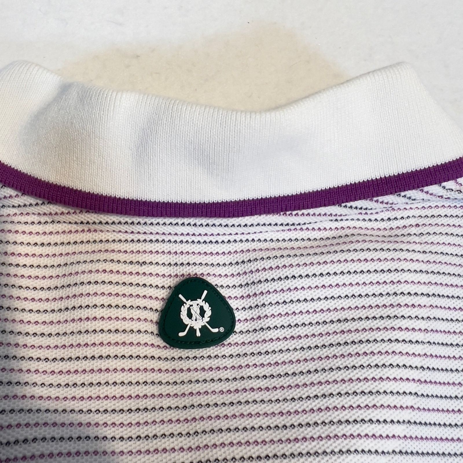 Brooks Brothers Brooks Brothers X St Andrews Links Polo Shirt Men XL Purple Size US XL / EU 56 / 4 - 13 Thumbnail