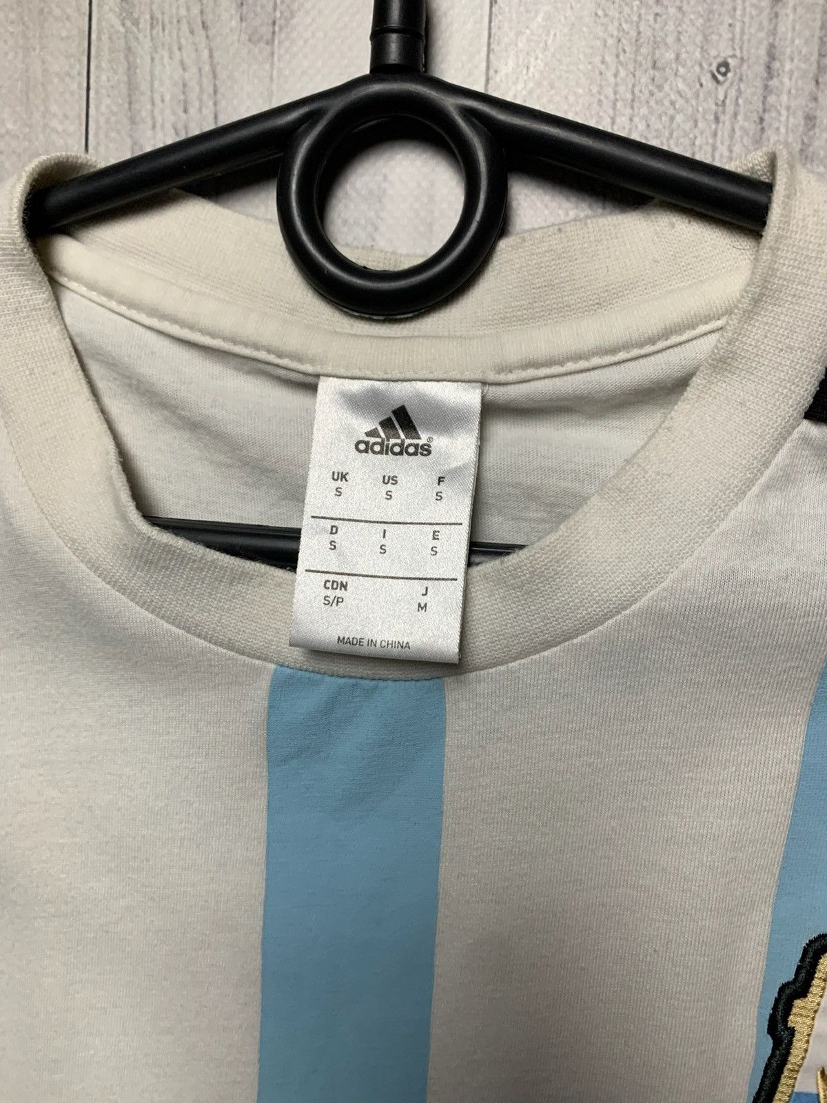 Adidas Adidas Argentina soccer jersey Messi 10 size S Size US S / EU 44-46 / 1 - 5 Thumbnail