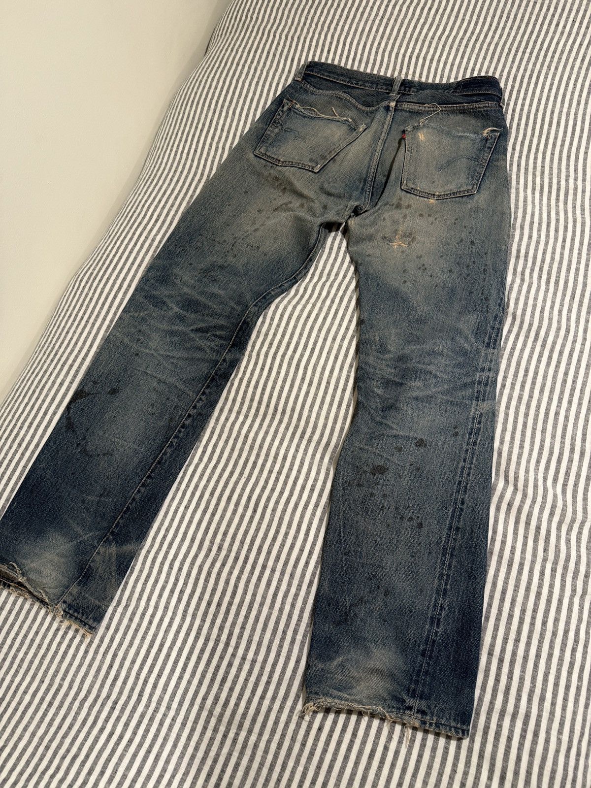Levi's Vintage Clothing Repaired Japan Levi’s Vintage Clothing 1955 501 Size US 32 / EU 48 - 6 Thumbnail