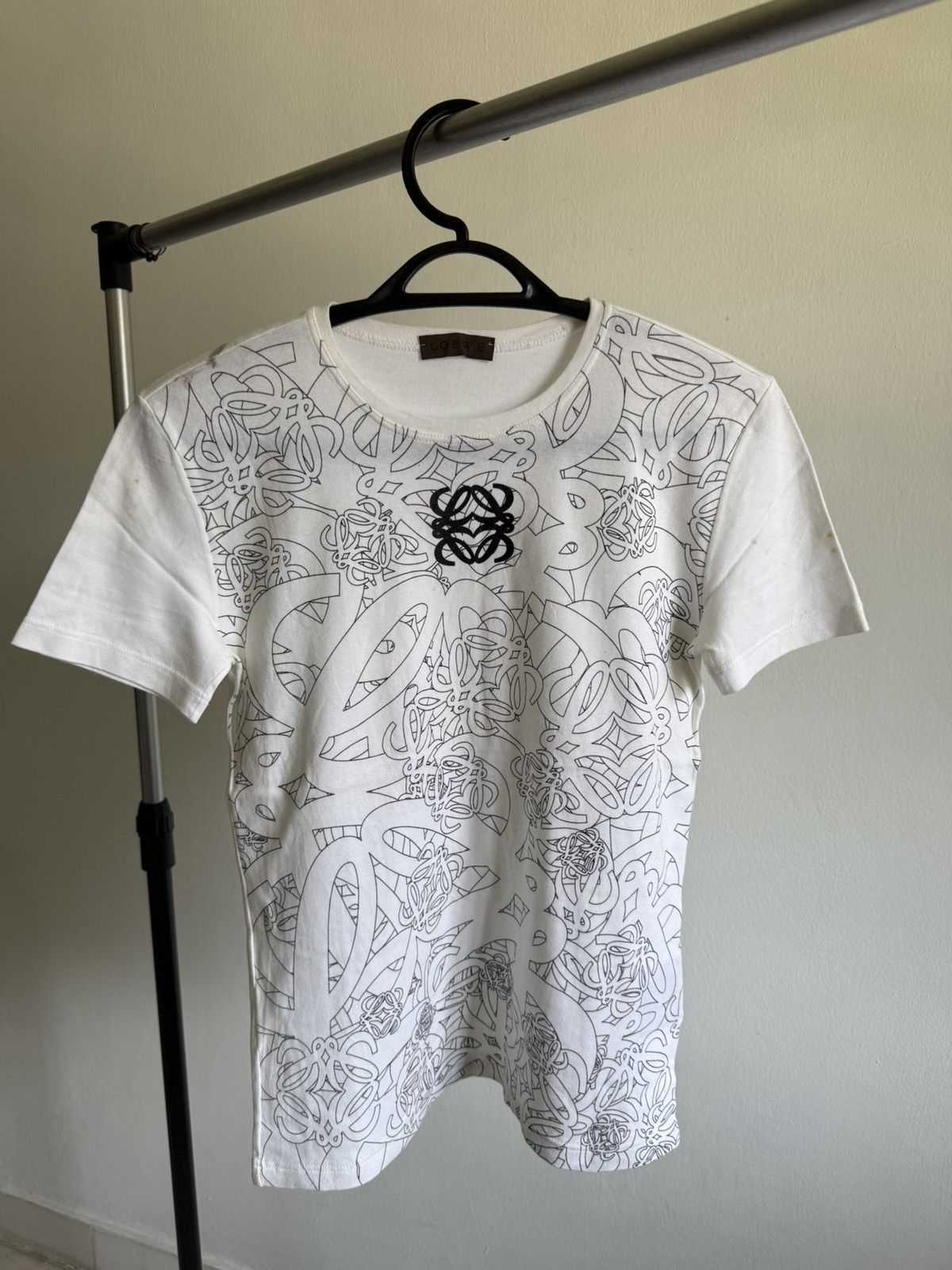 Loewe Loewe full print anagram shirt Size S / US 4 / IT 40 - 1 Thumbnail
