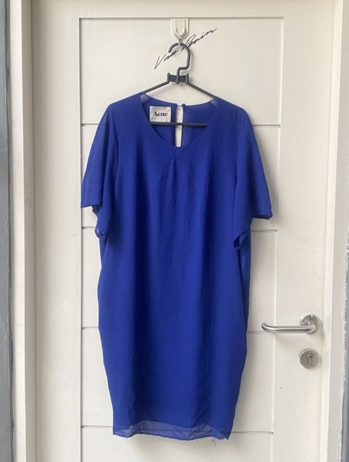 Acne Studios ACNE STUDIOS Blue Dress Size L / US 10 / IT 46 - 5 Thumbnail