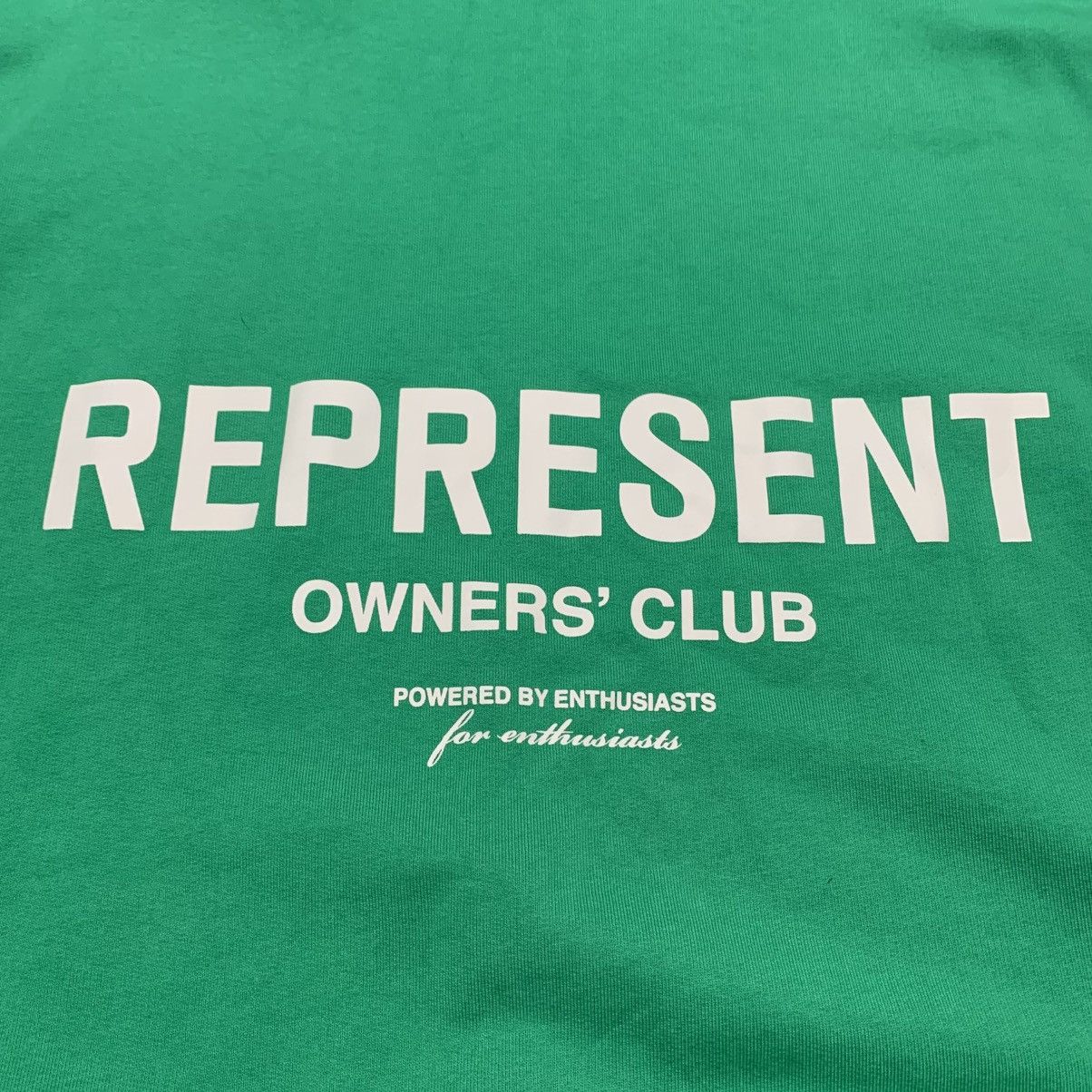 Represent Clo. Represent Medium Owners Club Island Green Hoodie Size US M / EU 48-50 / 2 - 3 Thumbnail