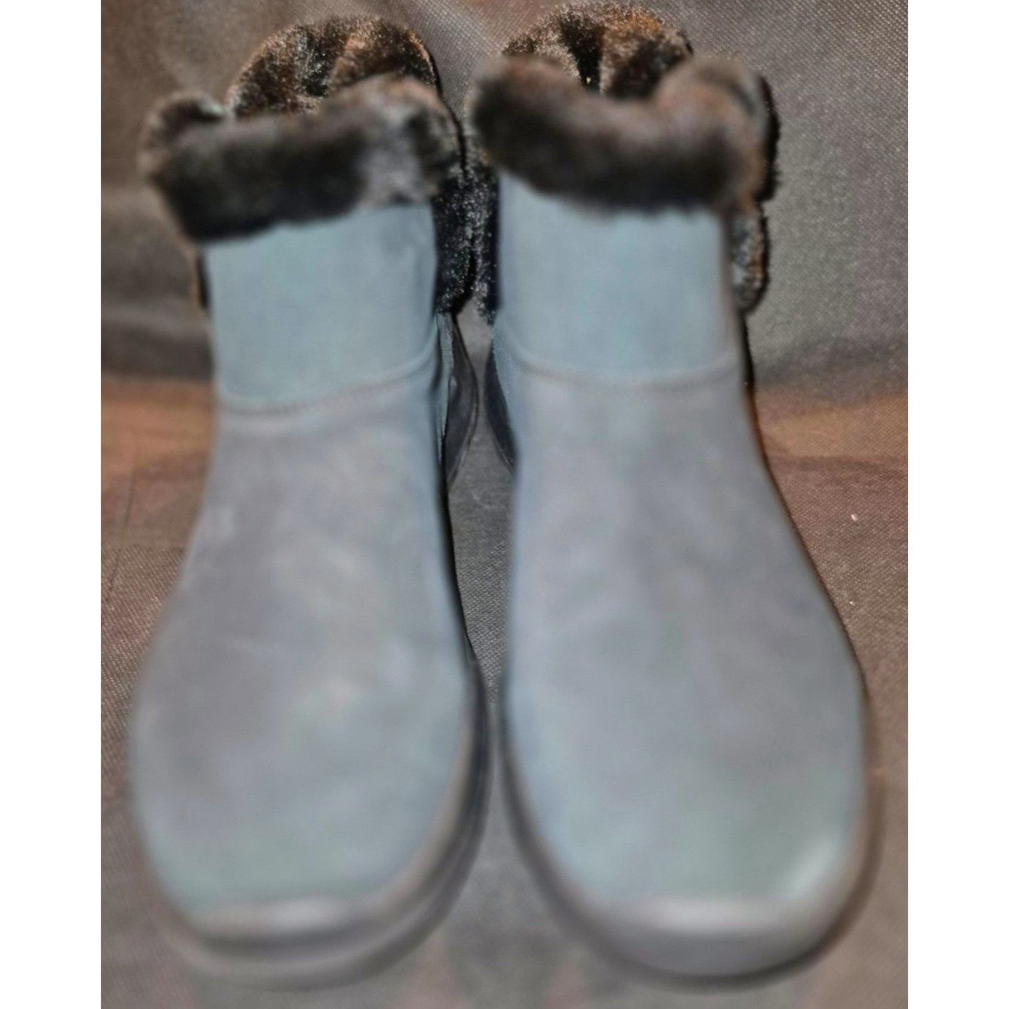 SKECHERS Skechers Womens Black Suede & Faux Fur Lined Ankle Boots NEW Size US 10 / IT 40 - 3 Thumbnail
