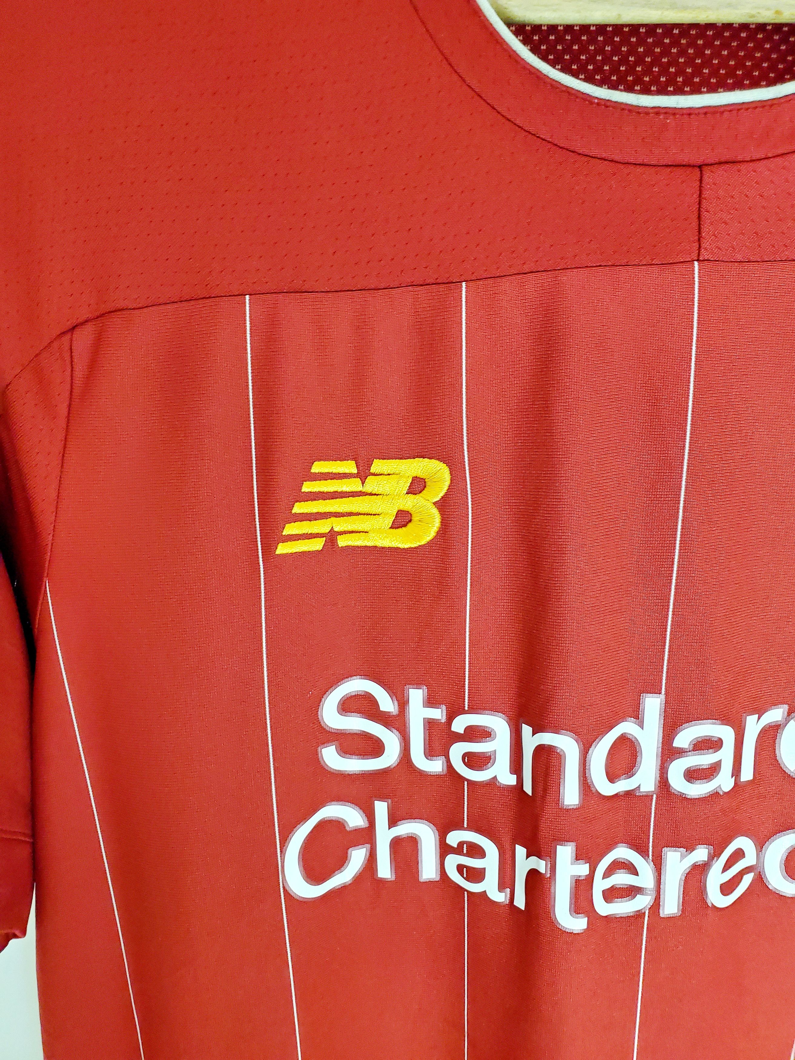 New Balance LIVERPOOL 2019/2020 HOME FOOTBALL NEW BALANCE JERSEY SIZE M Size US L / EU 52-54 / 3 - 2 Thumbnail