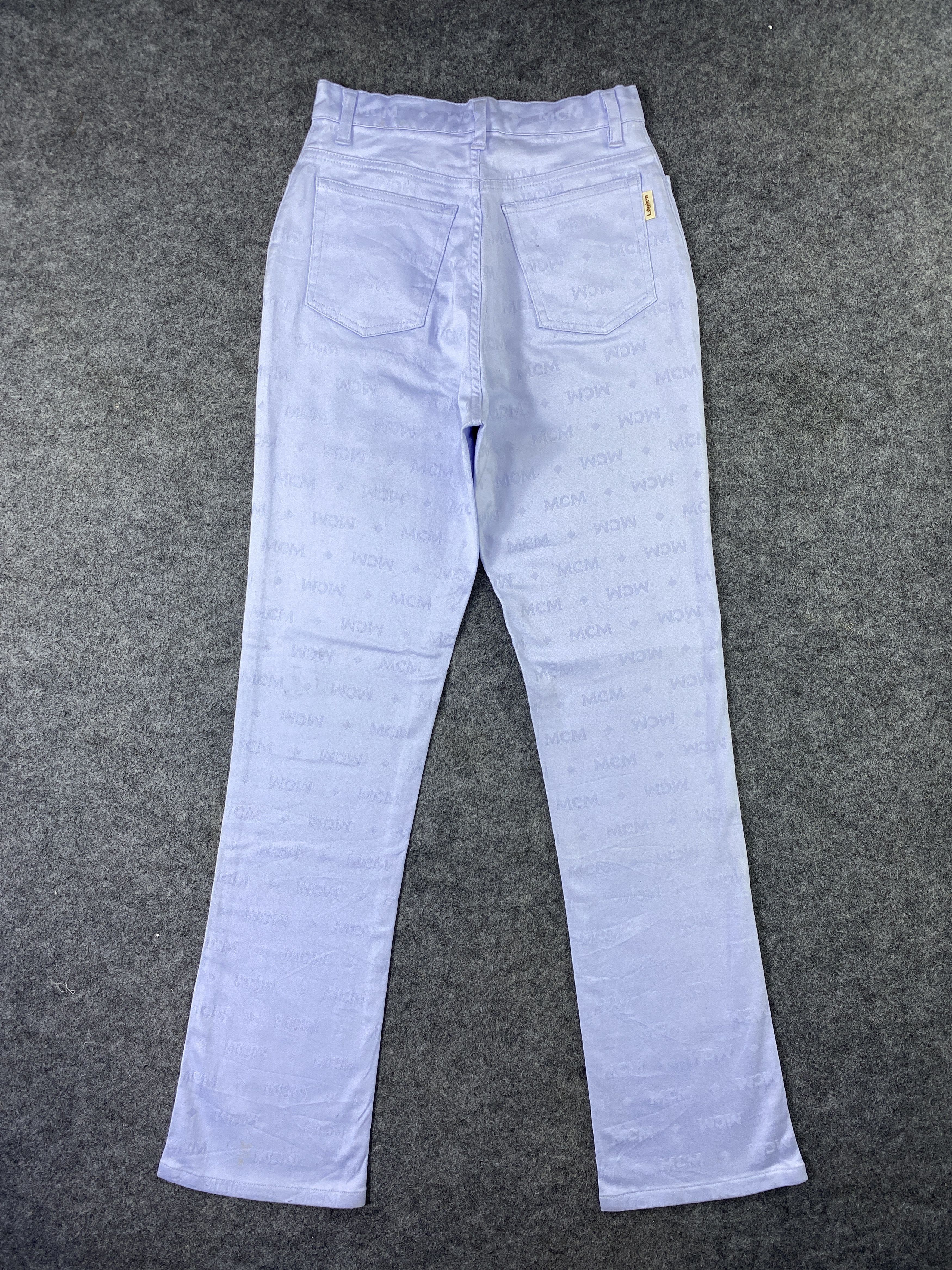 MCM Vintage MCM Monogram Jeans - J1094 Size 25" / US 0 / IT 36 - 3 Thumbnail