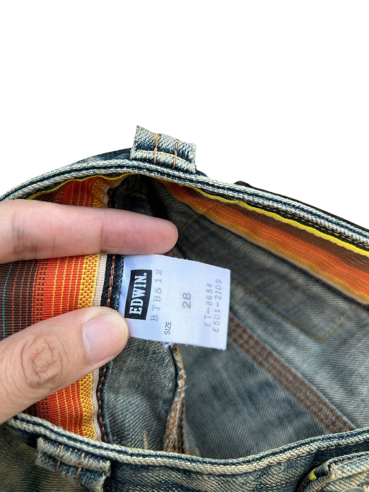 Kapital Thrashed Rusty Vintage Edwin Denim Jeans Size US 29 - 4 Thumbnail