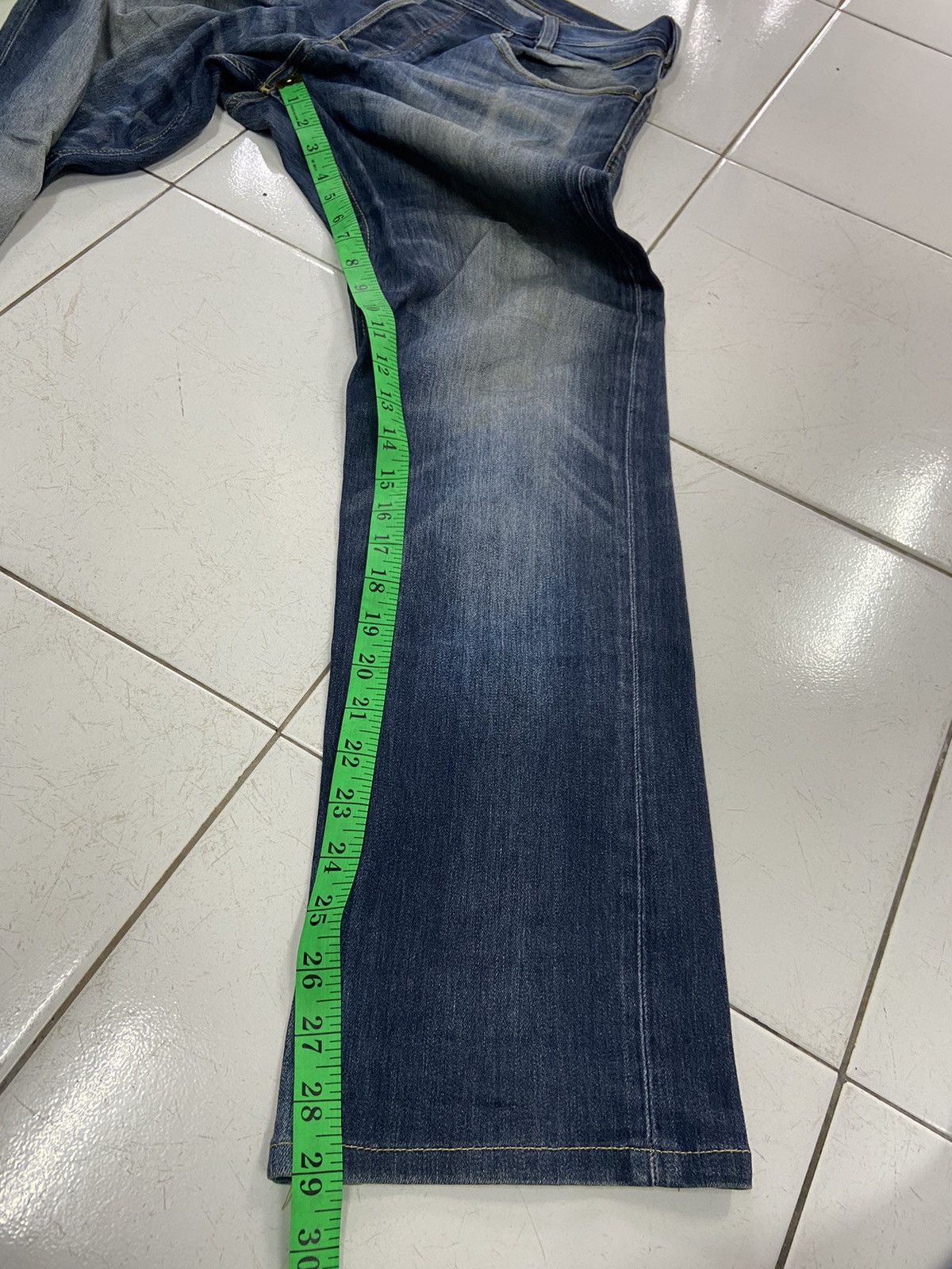 Japanese Brand BACK NUMBER RELAXY DENIM JEANS Size US 32 / EU 48 - 16 Thumbnail