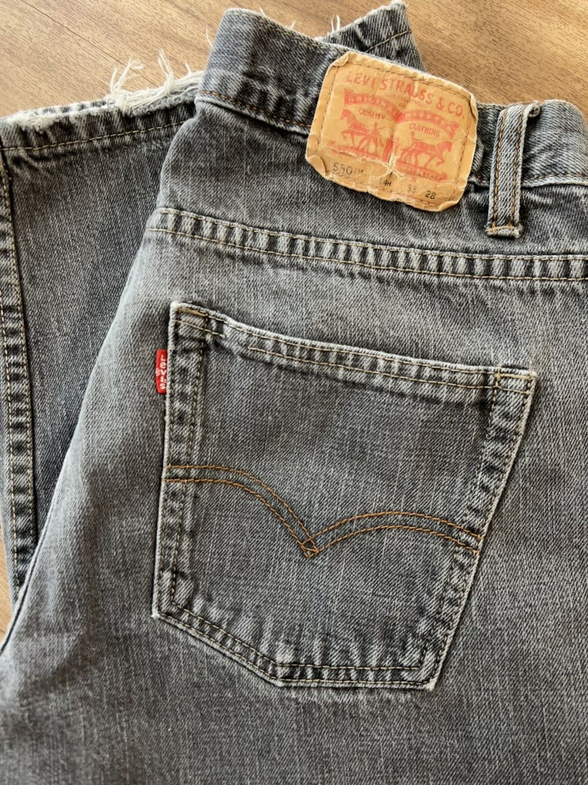 Levi's Faded black Levi’s jeans Size 32" / US 10 / IT 46 - 3 Thumbnail