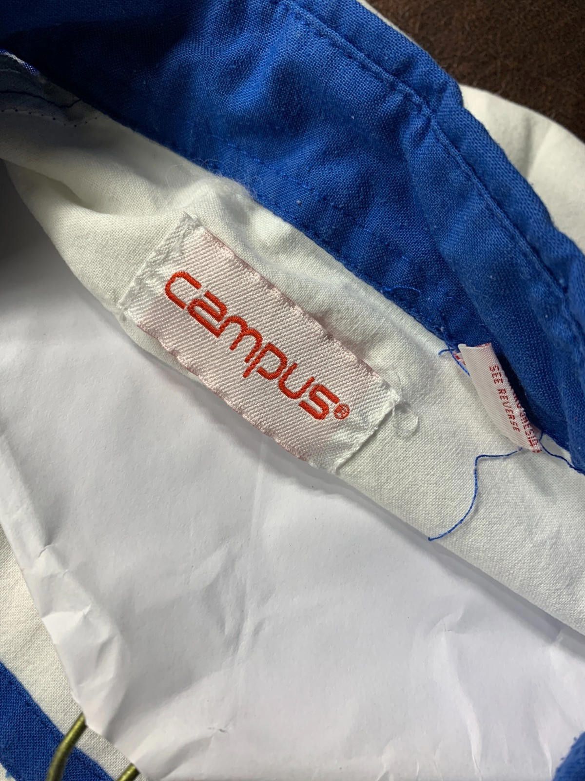 Carlos Campos Vintage Campus Men’s 2XL Short Sleeve Shirt Banded Waist 272 Size US XXL / EU 58 / 5 - 8 Thumbnail