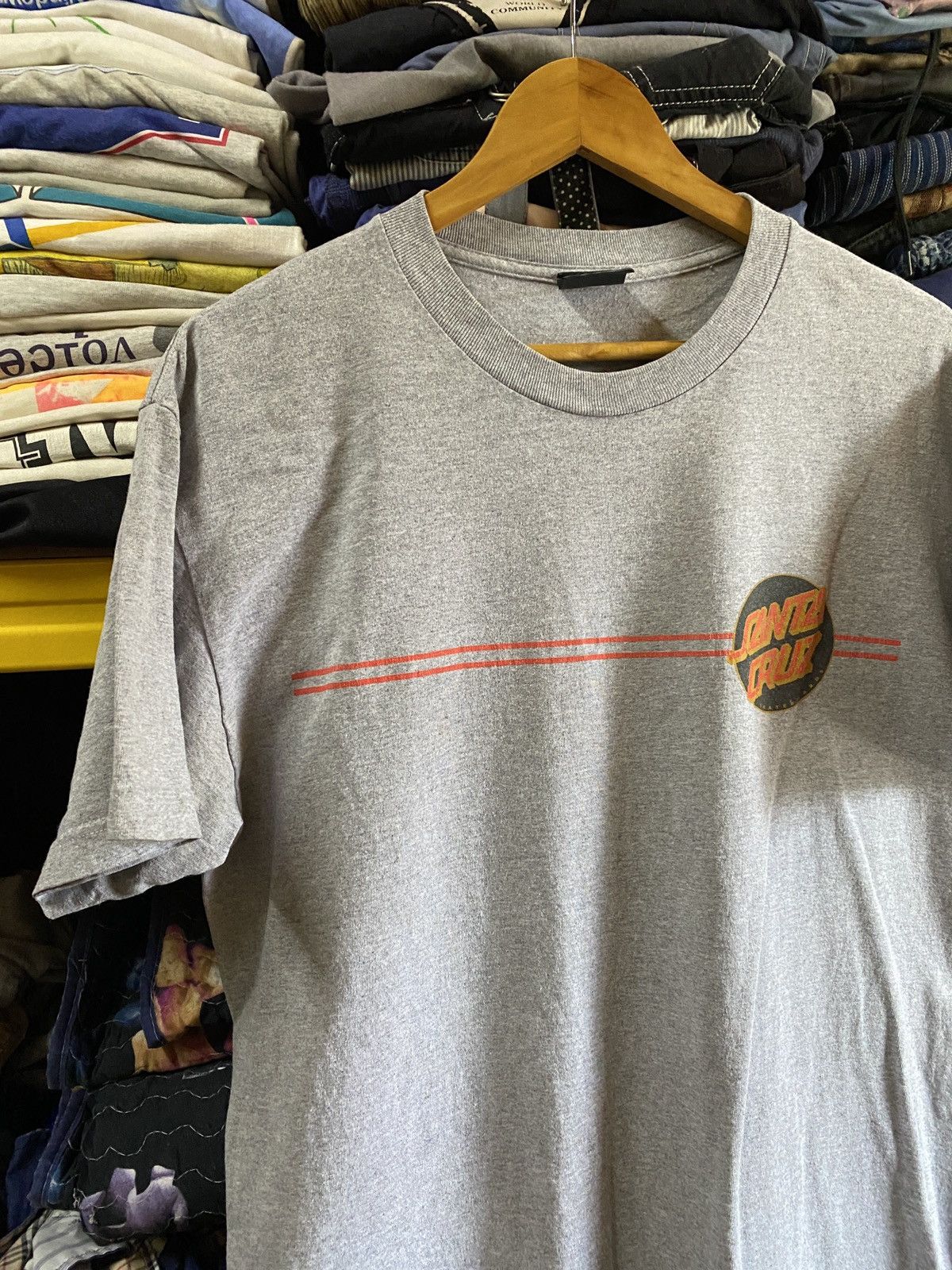 Santa Cruz Skateboards × Vintage Vintage 90s OG Santa Cruz Skateboards big Logo Size US L / EU 52-54 / 3 - 4 Thumbnail