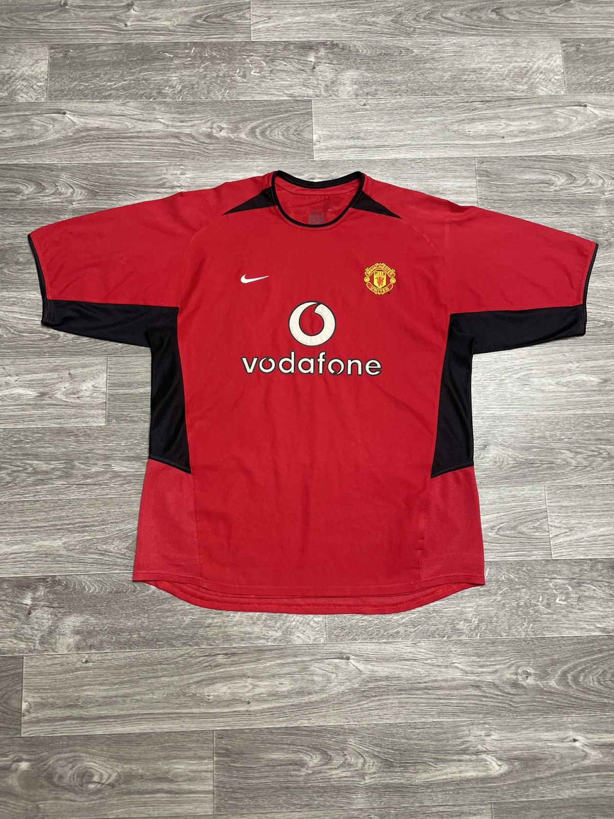 Nike VINTAGE NIKE 2002-04 MANCHESTER UNITED SHIRT SOCCER JERSEY Size US L / EU 52-54 / 3 - 1 Thumbnail