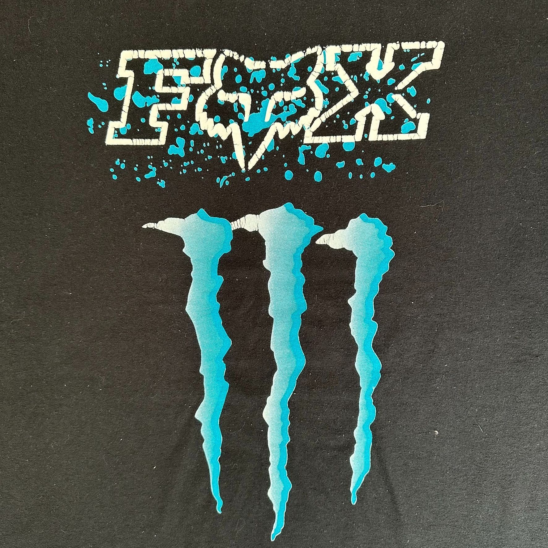 Fox Racing Vintage Fox Racing Monster Energy T-Shirt Y2K MotoX BMX Skat Size US XL / EU 56 / 4 - 2 Thumbnail