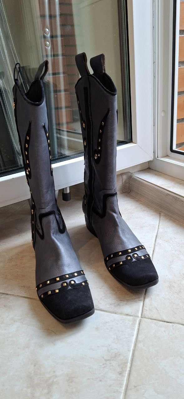 Other Genuine leather boots US sz 8.5 / Eur 39 new Size US 8.5 / IT 38.5 - 5 Thumbnail