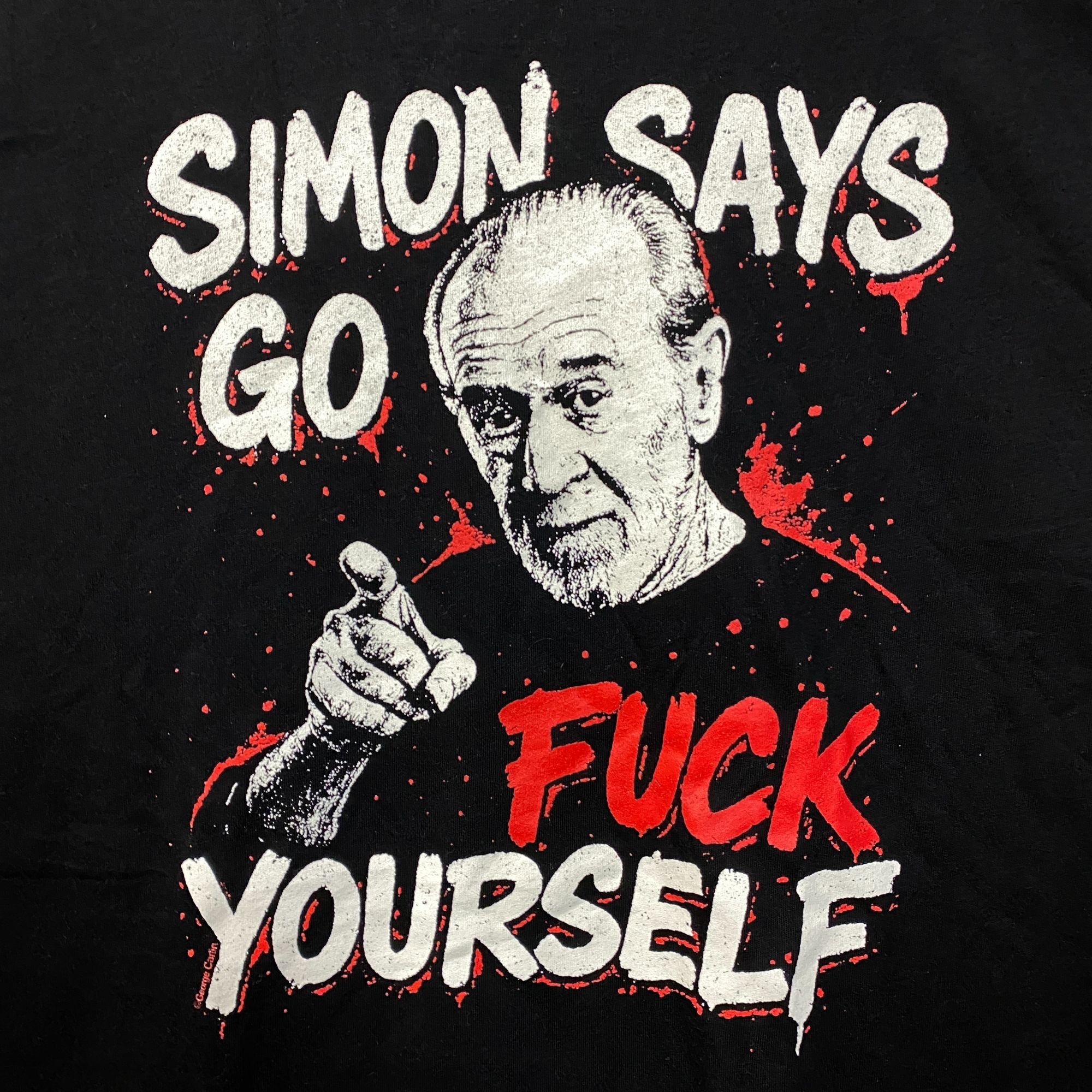Other George Carlin Simon Says Comedy T-Shirt Large Size US L / EU 52-54 / 3 - 2 Thumbnail