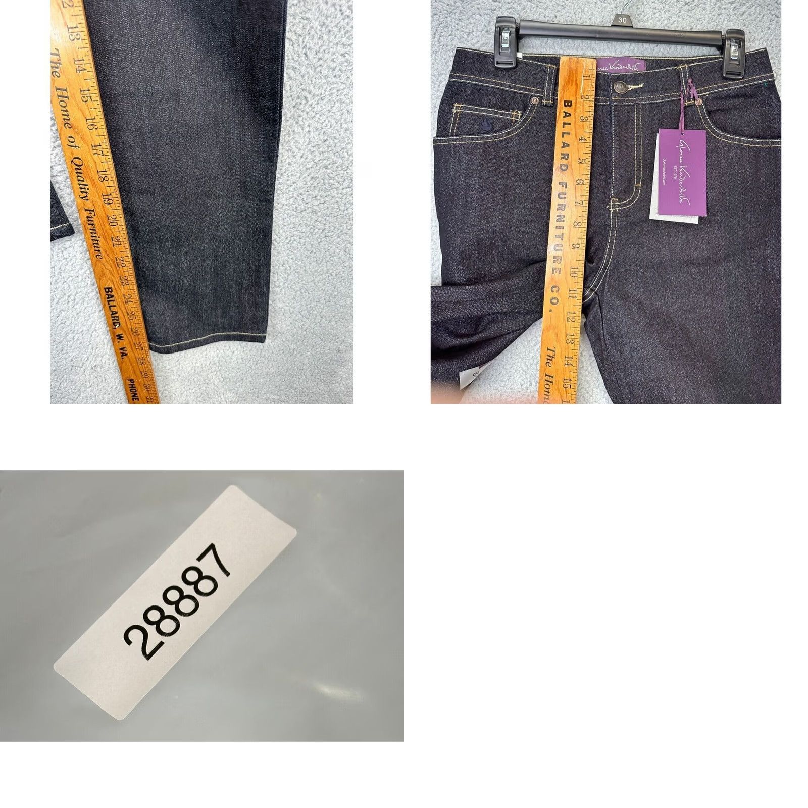 Gloria Vanderbilt Gloria Vanderbilt Amanda Jeans Womens 8 Petite Navy Classic Fit Denim Ladies NEW Jeans Straight 8 Petite Navy Blue Classic Fit Mens Womens Girls Size 30" / US 8 / IT 44 - 8 Thumbnail