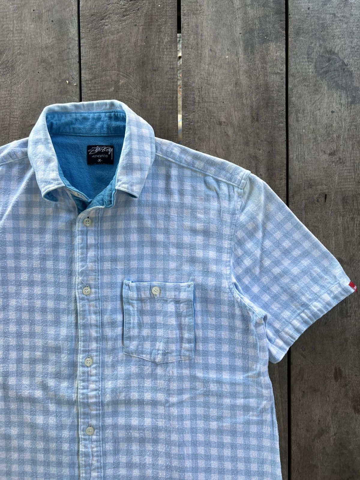 Stussy Stussy Button-down collared shirt Size M / US 6-8 / IT 42-44 - 2 Thumbnail