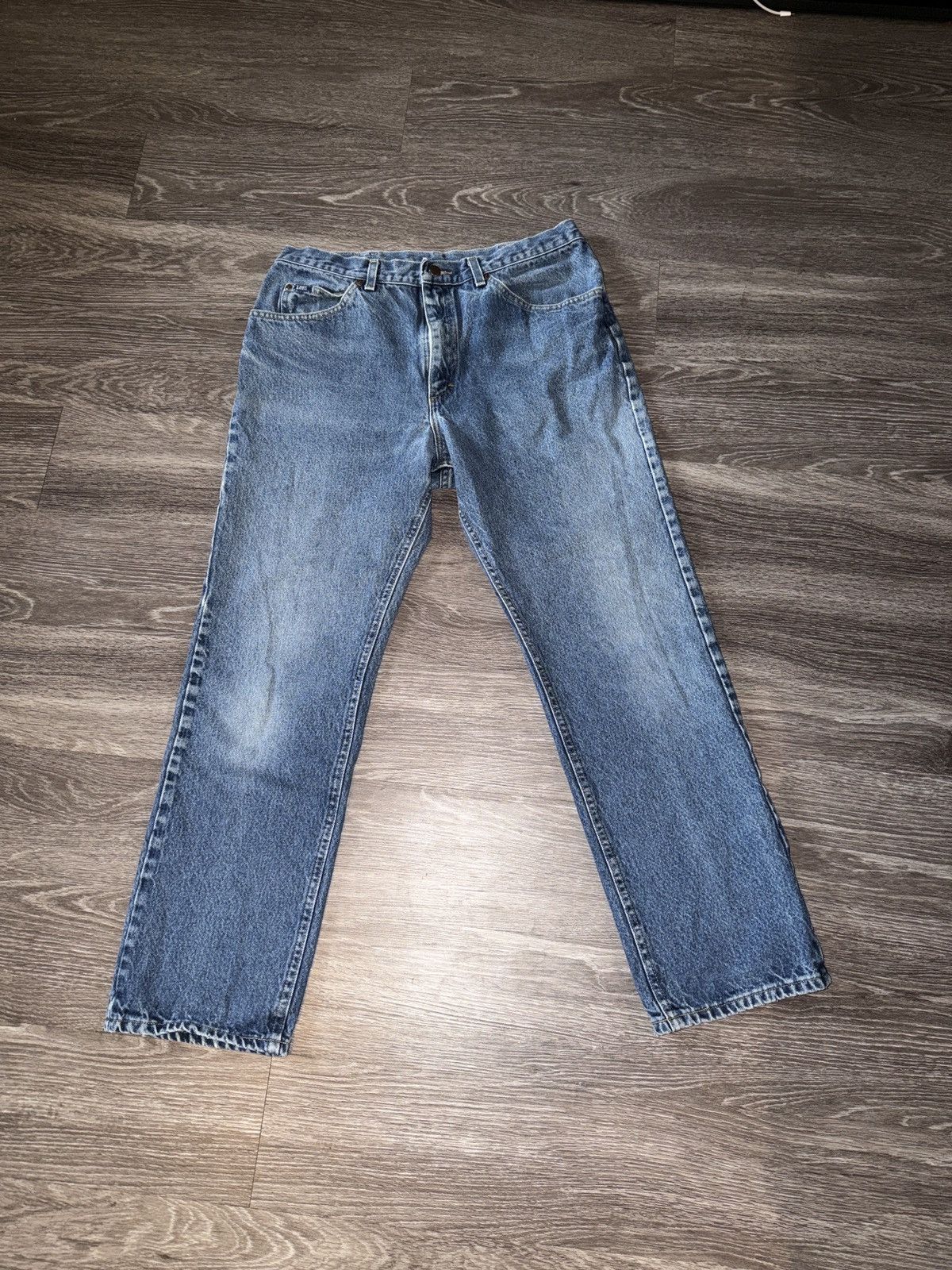 Lee Classic Vintage Heavyweight Natural Faded Lee Jeans Size US 31 - 1 Thumbnail