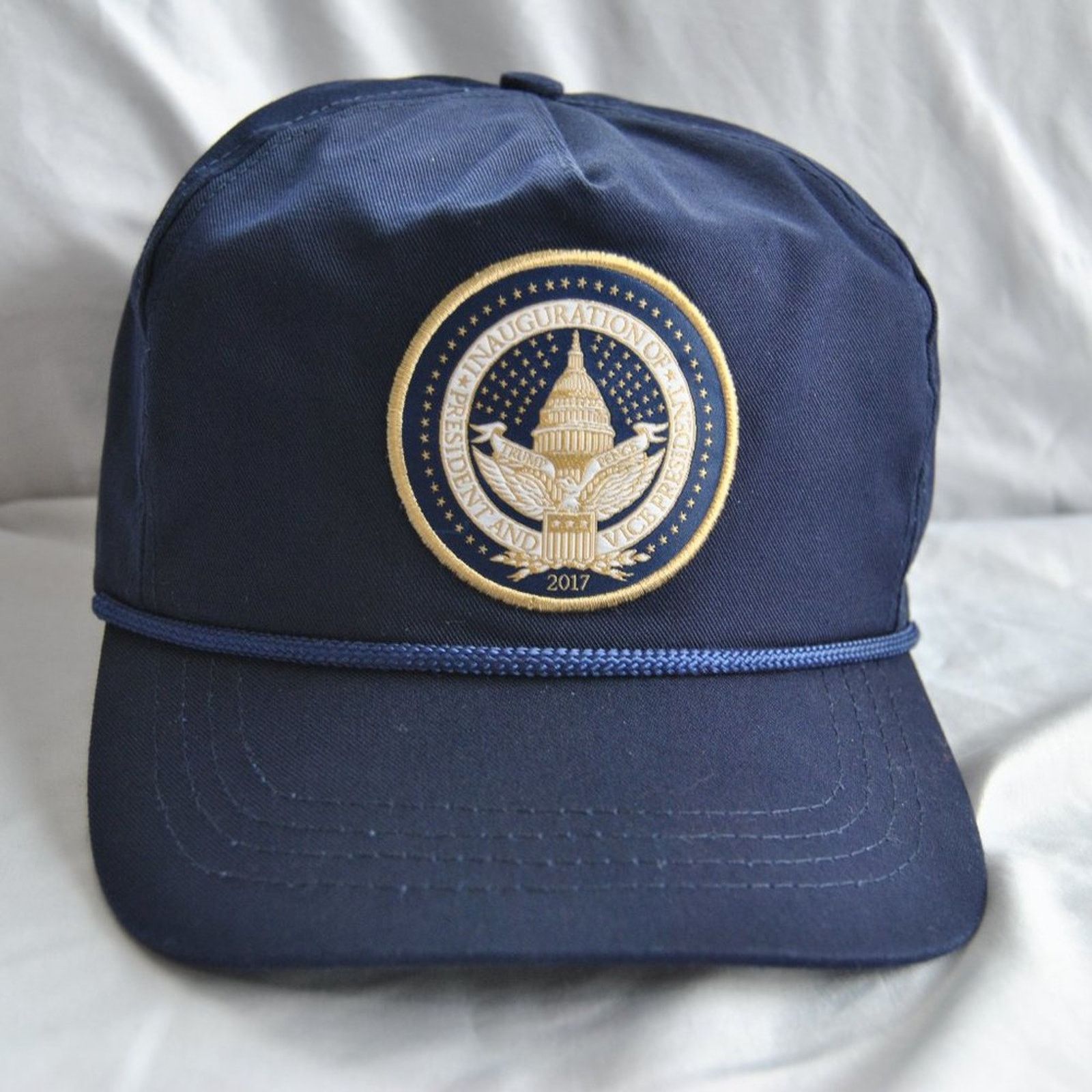 Other Trump Inauguration 2017 Navy Blue Snap Back Hat Size ONE SIZE - 1 Thumbnail