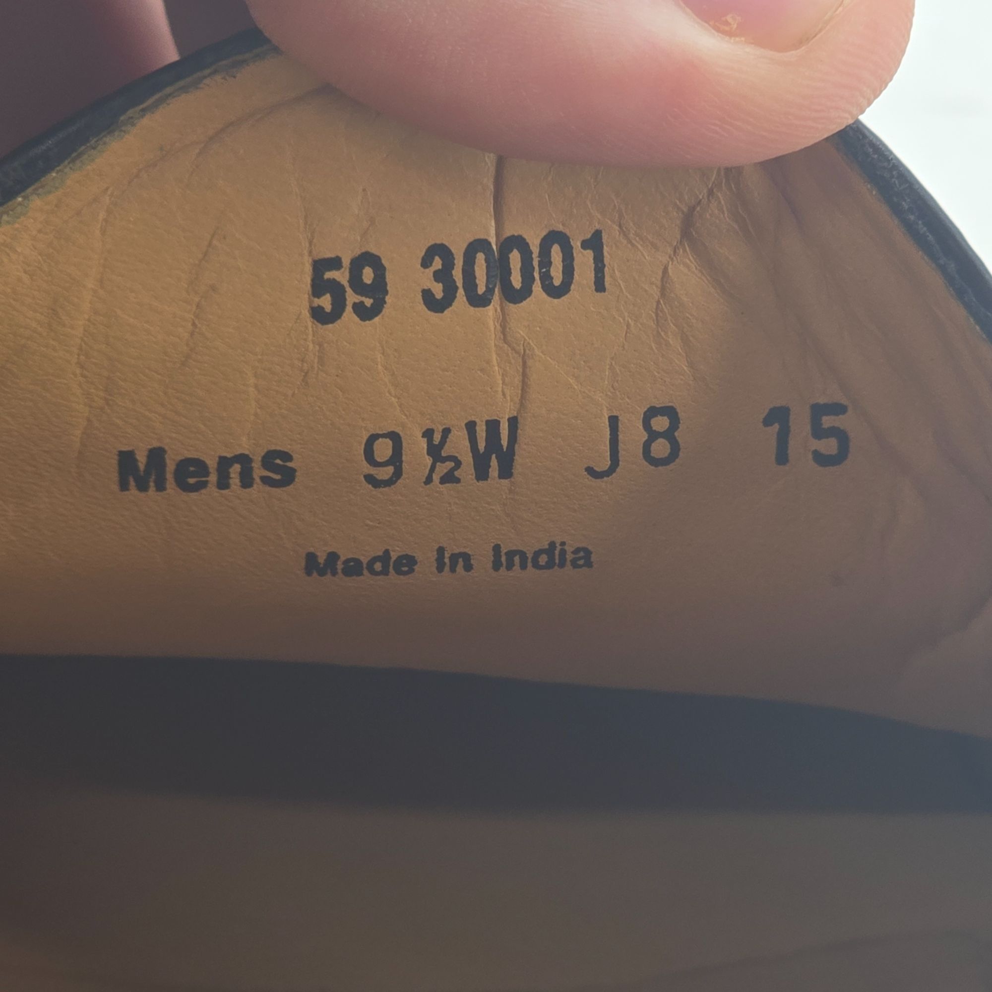 Johnston & Murphy NEW Johnston & Murphy Men's size 9.5W Black Deerskin Leather Size US 9.5 / EU 42-43 - 8 Thumbnail