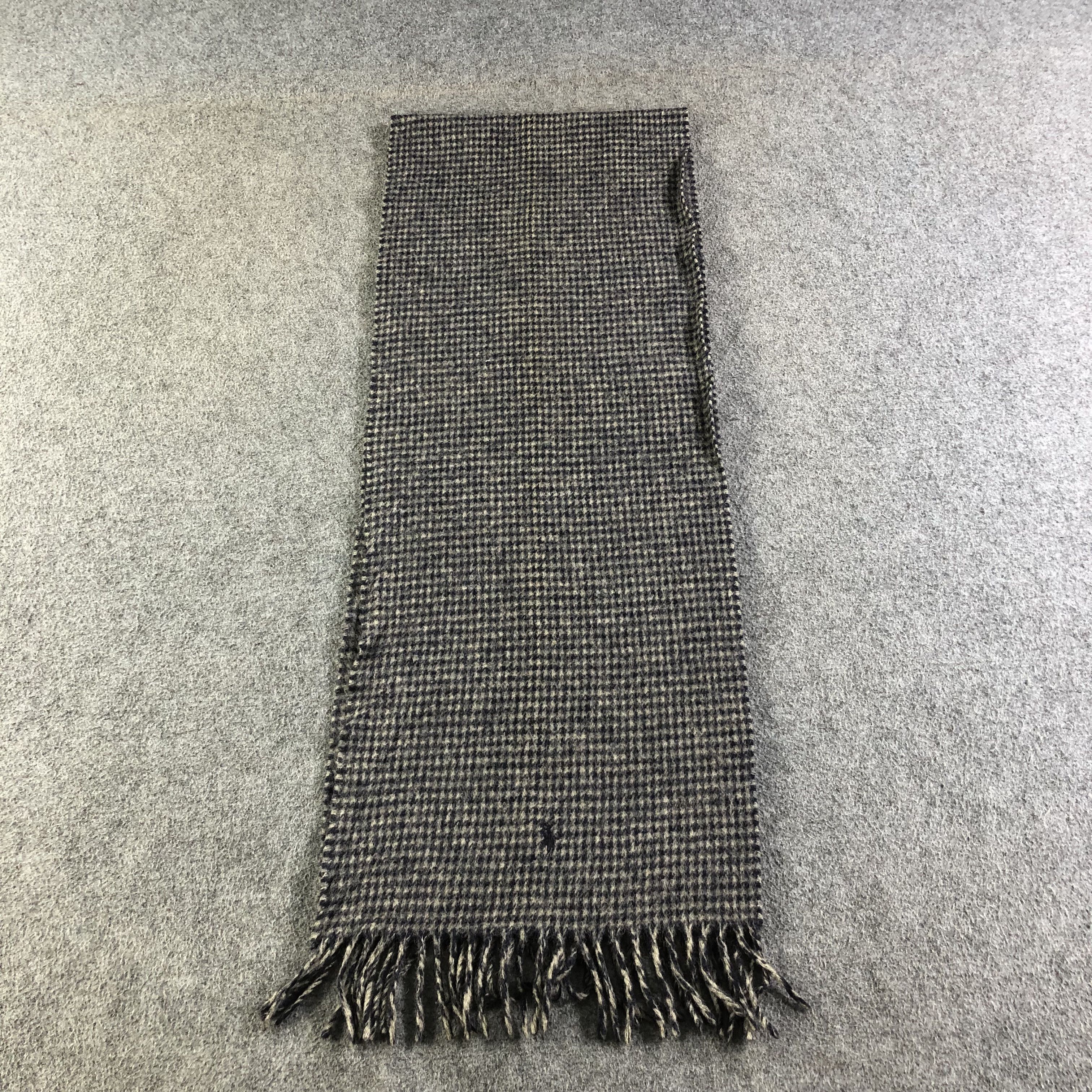 Polo Ralph Lauren Polo Ralph Lauren Wool Scarf Muffler V1841 Size ONE SIZE - 2 Thumbnail