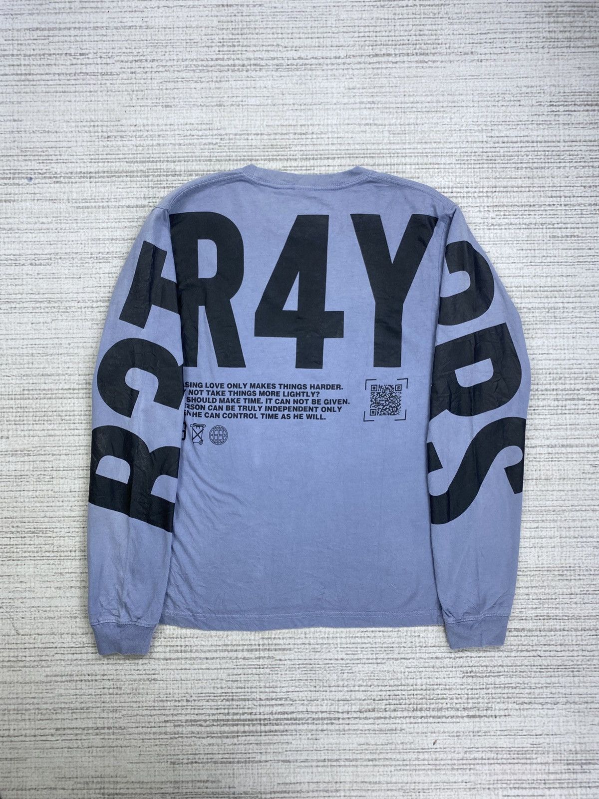 Hysteric Glamour × Vintage Vintage B one Soul B3TR4Y3RS Big Spellout Long Sleeve Tshirt Size US S / EU 44-46 / 1 - 1 Thumbnail