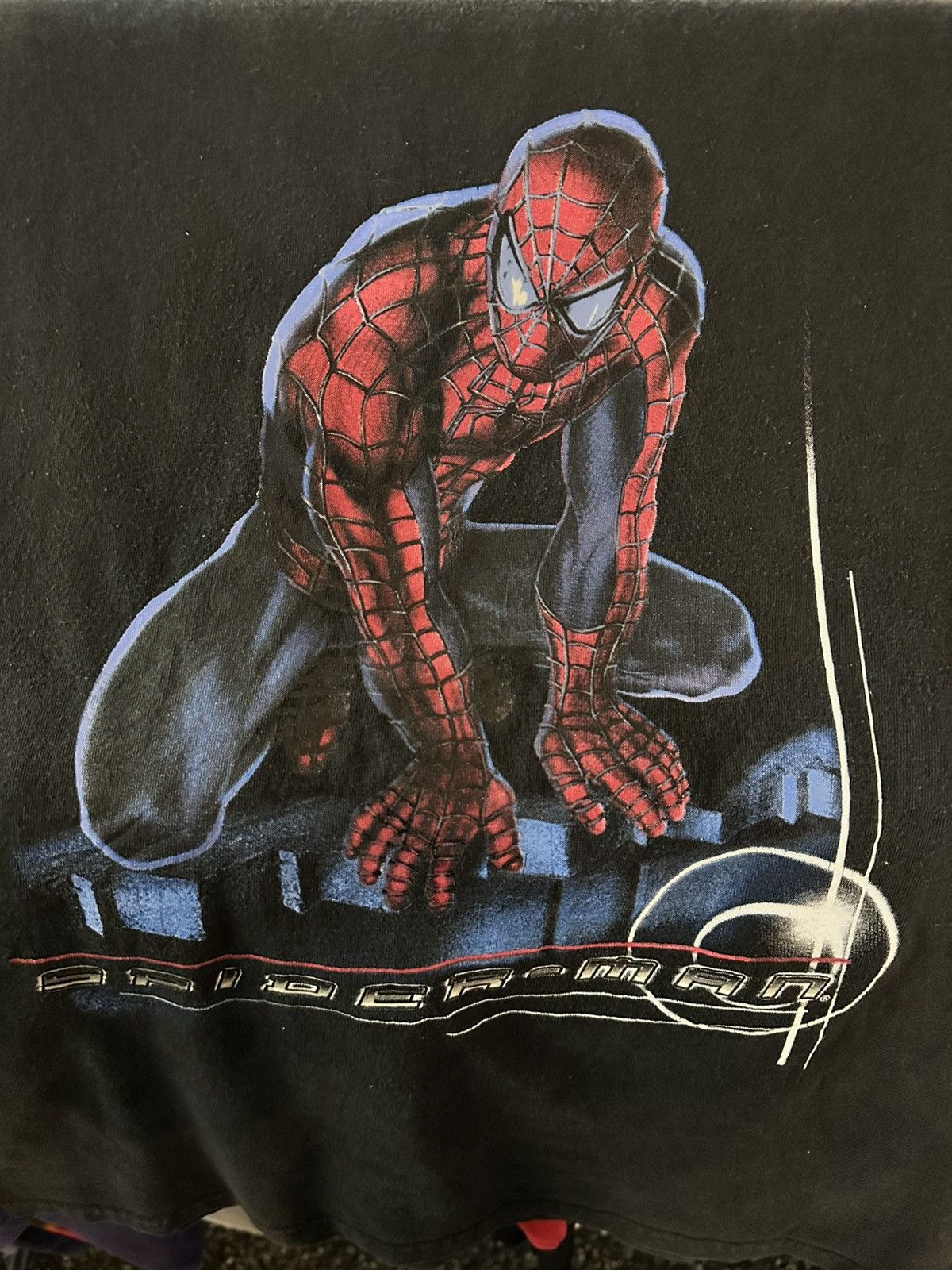 Marvel Comics × Vintage Marvel Vintage Y2K Spiderman Size US L / EU 52-54 / 3 - 4 Thumbnail