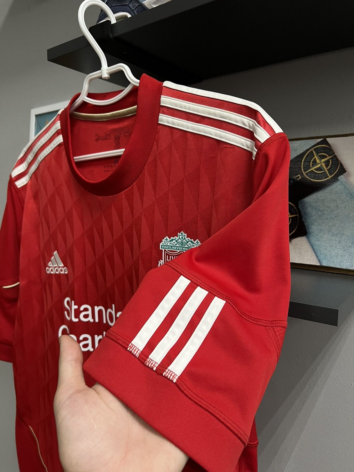 Nike LIVERPOOL 2011 FOOTBALL SHIRT SOCCER JERSEY ADIDAS GERRARD Size US L / EU 52-54 / 3 - 8 Thumbnail