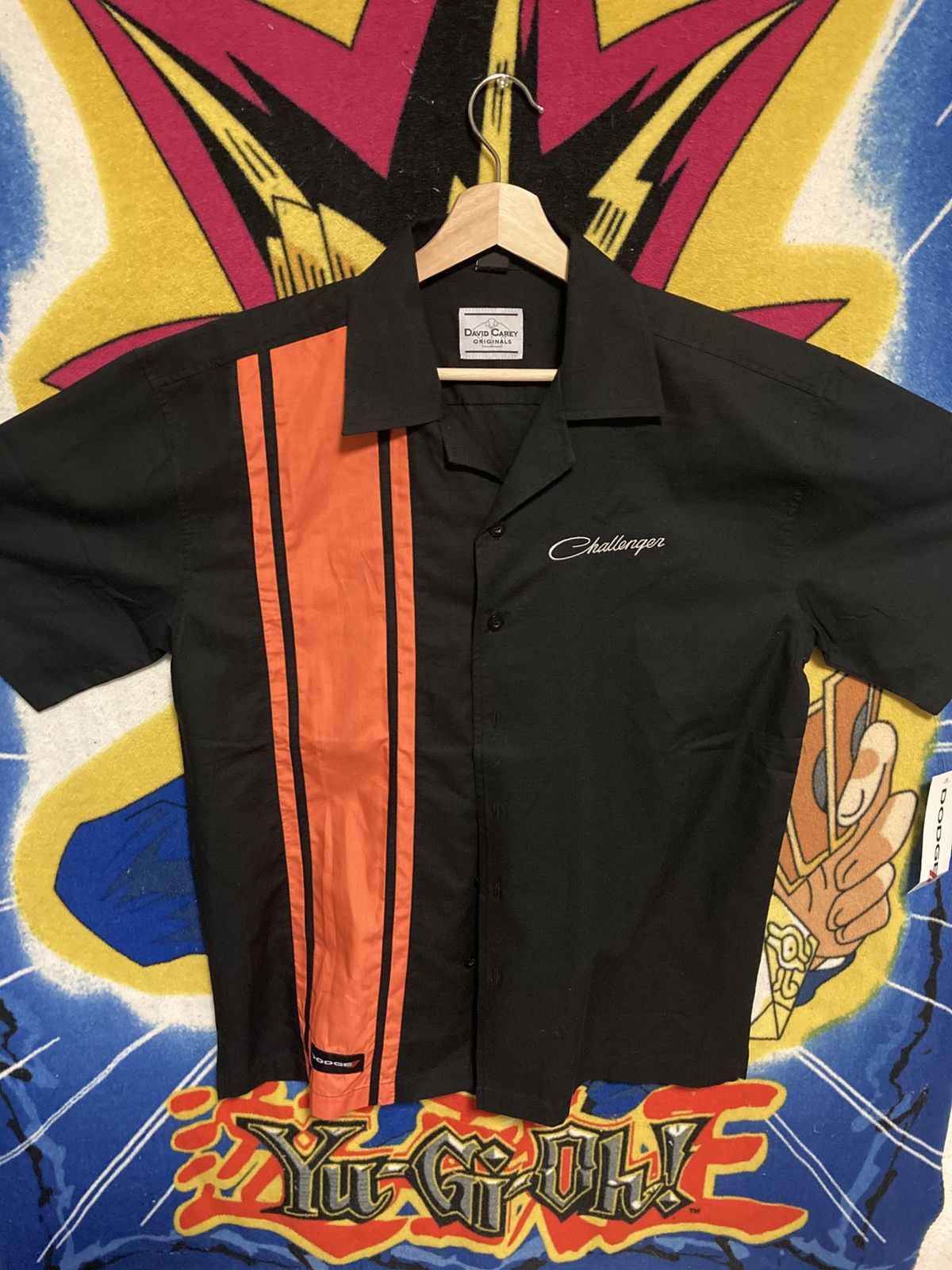 Chrysler × Vintage Dodge Challenger Mechanic Button up Size US L / EU 52-54 / 3 - 1 Thumbnail
