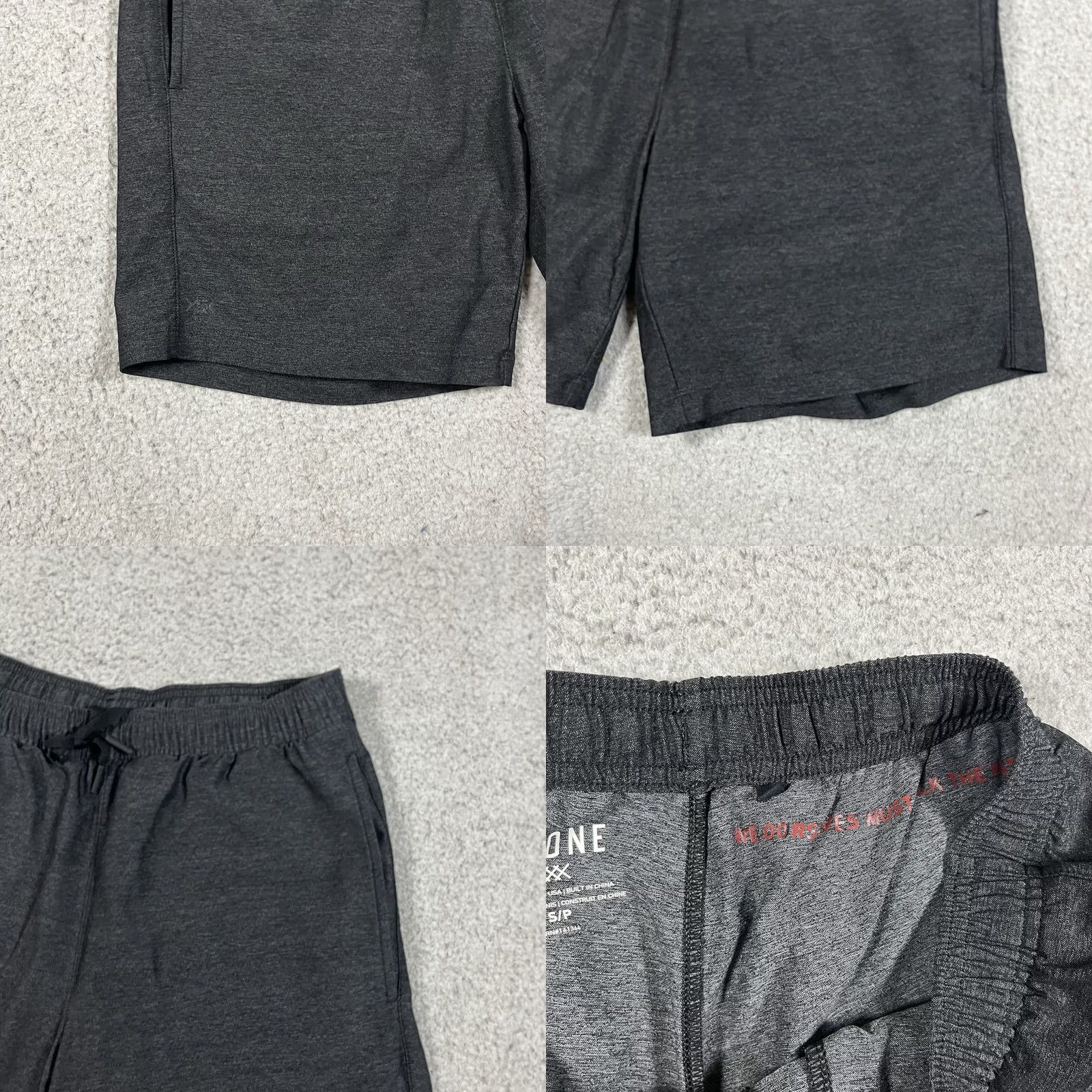 Rhone Rhone Shorts Mens S Gray Guru Performance Athletic Training Gym 7" Stretch Size US 29 - 8 Thumbnail
