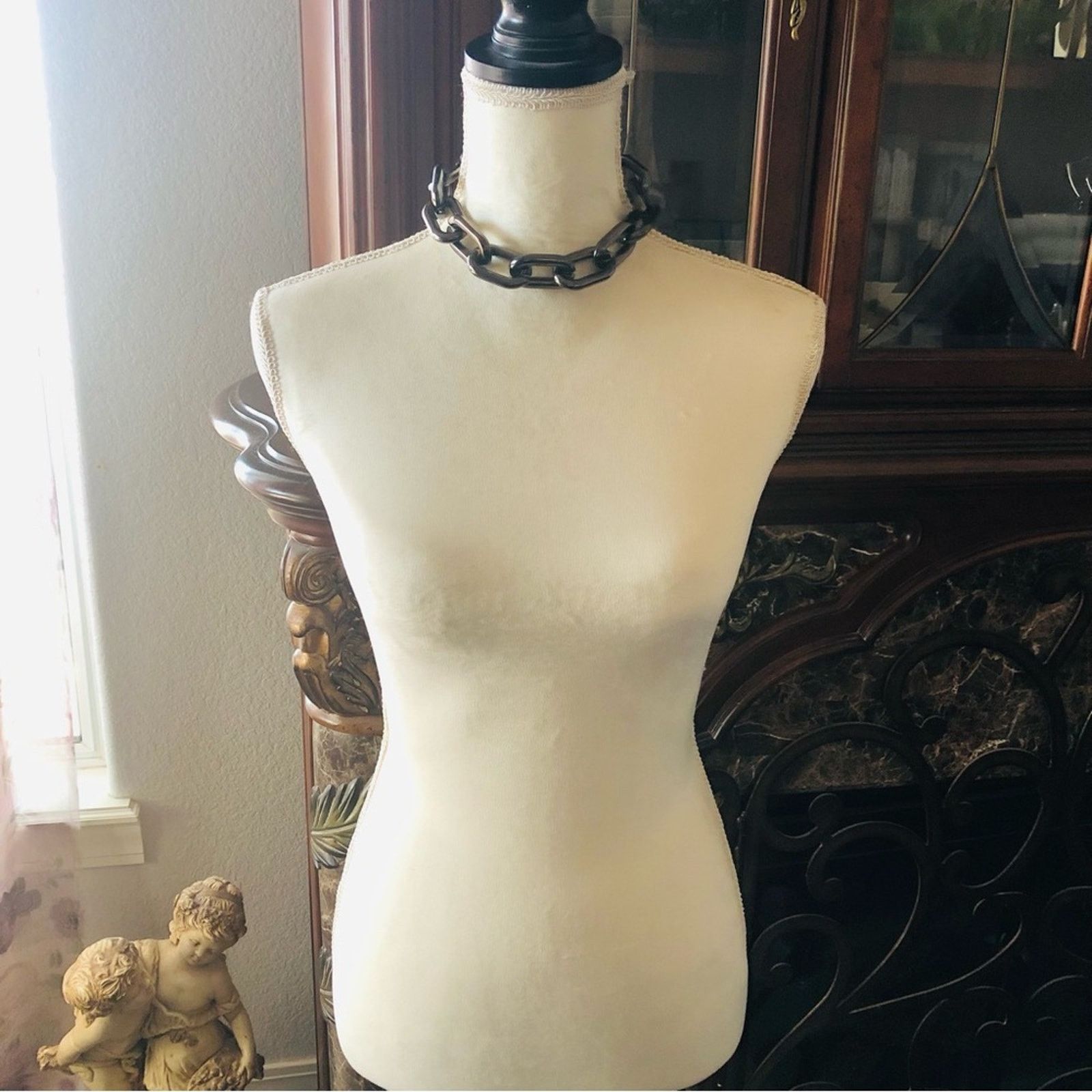 Jewelry Dark copper chrome bold chunky link choker necklace Size ONE SIZE - 6 Thumbnail