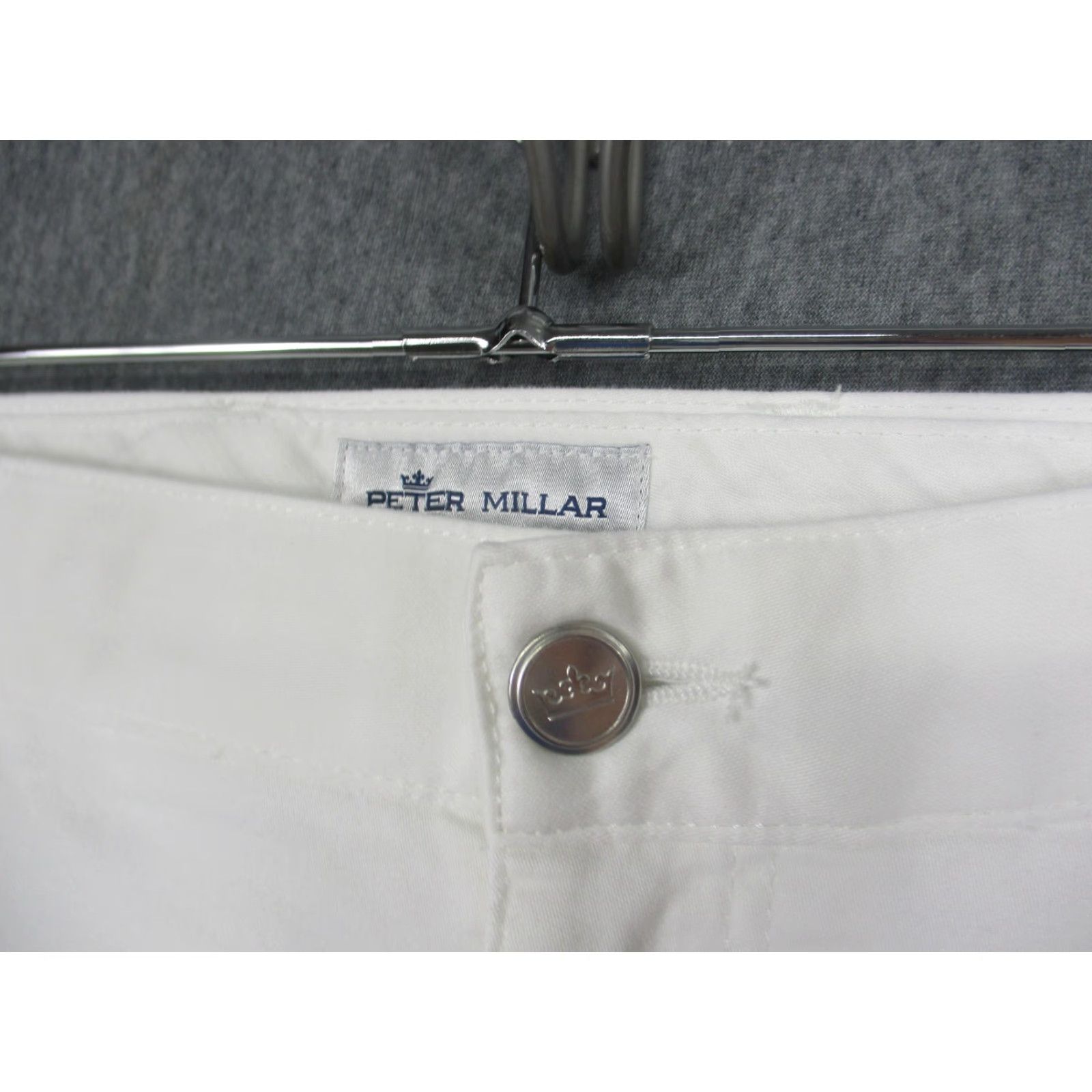 Peter Millar Peter Millar Crown Crafted Wayfare 5 Pocket Pants White Size 38x32 Size US 38 / EU 54 - 7 Thumbnail