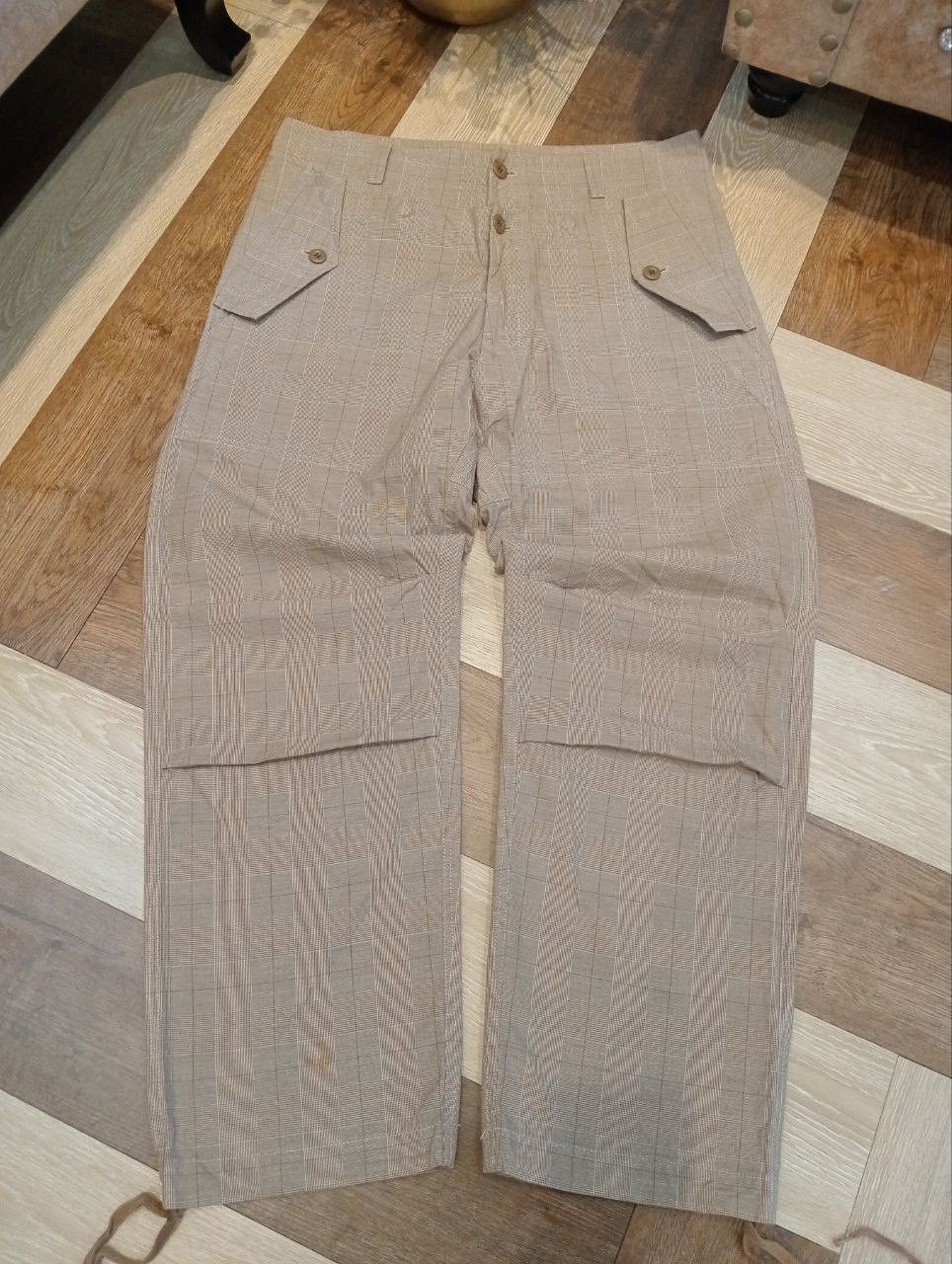 Final Home RARE FINAL HOME BY ISSEY MIYAKE DOUBLE WAIST PARACHUTE PANTS Size US 36 / EU 52 - 2 Thumbnail
