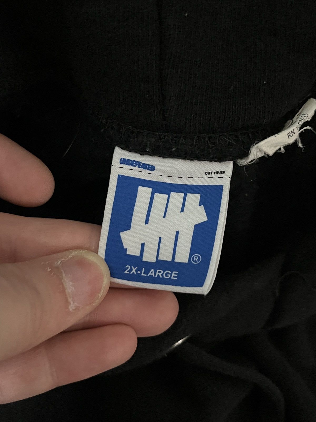Undefeated Black Undefeated Graphic Hoodie- Size 2XL Size US XXL / EU 58 / 5 - 4 Thumbnail