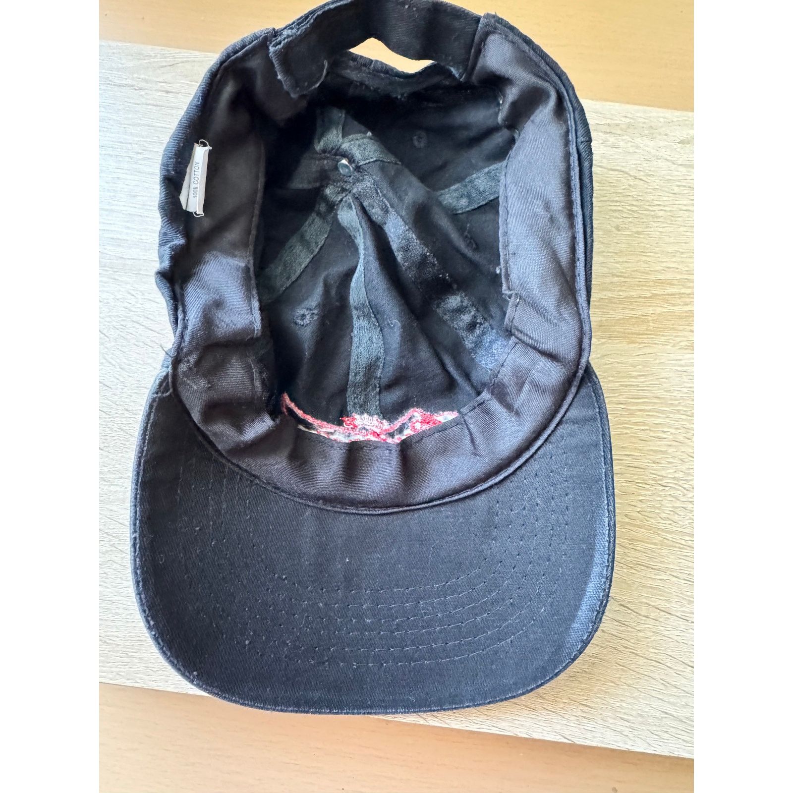 Budweiser Budweiser Black Lightweight Cotton Cap Size ONE SIZE - 7 Thumbnail