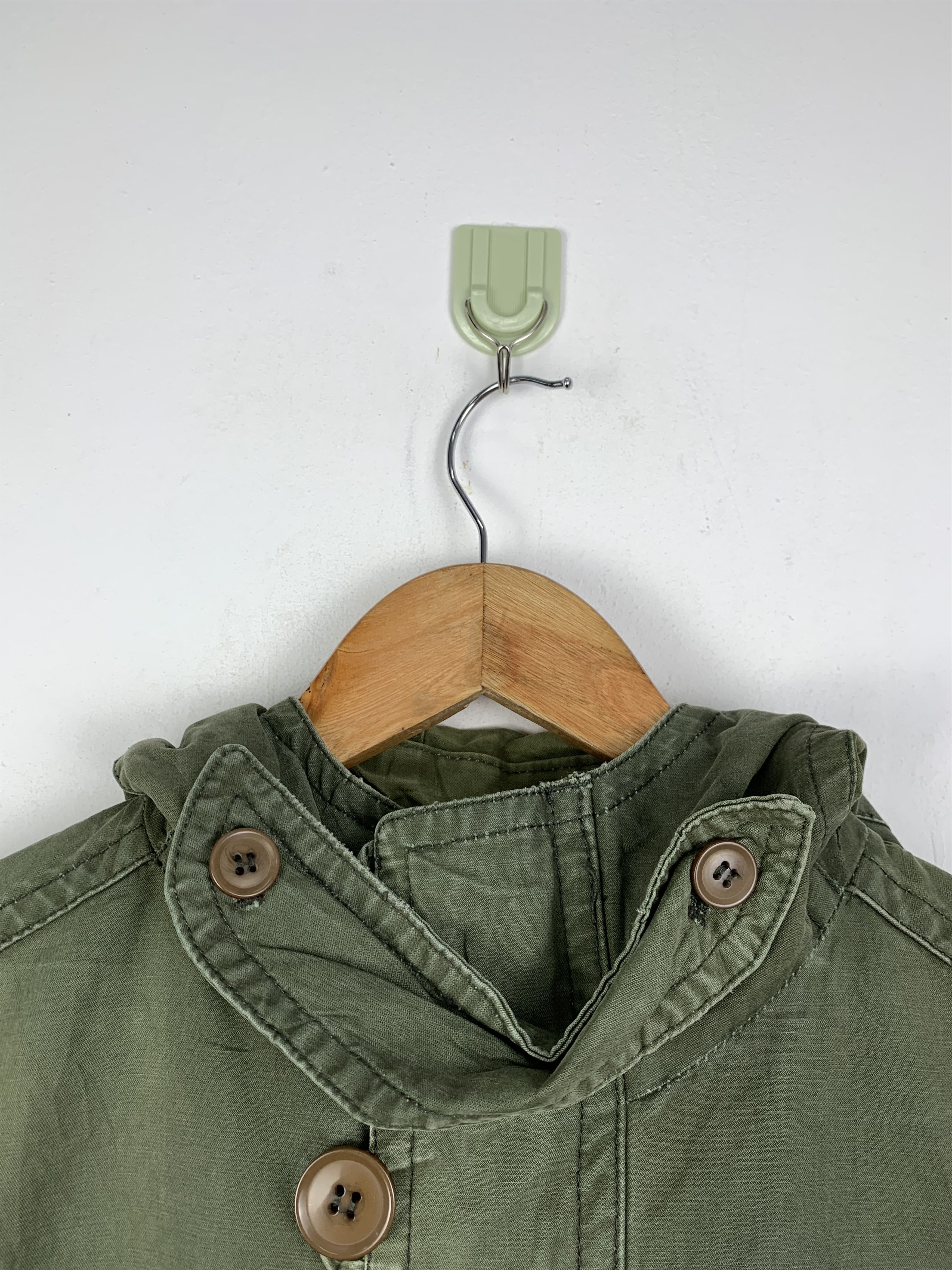 Pas de Calais Vintage 90s Pas De Calais France Military Jacket J1449 Size US M / EU 48-50 / 2 - 9 Thumbnail