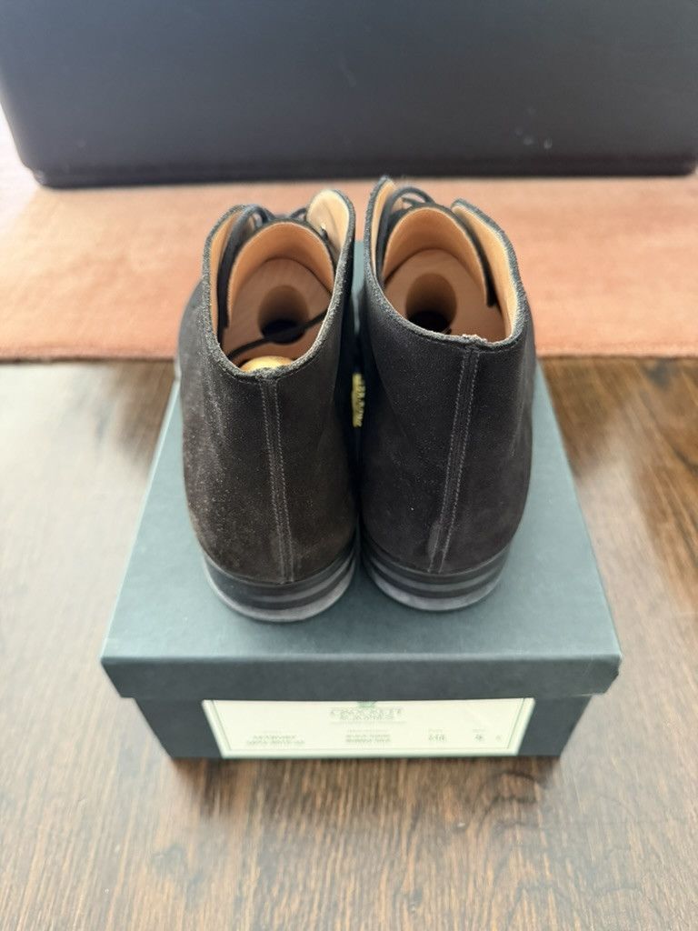 Crockett & Jones Tetbury - Black Seude Size 8E Size US 9 / EU 42 - 3 Thumbnail