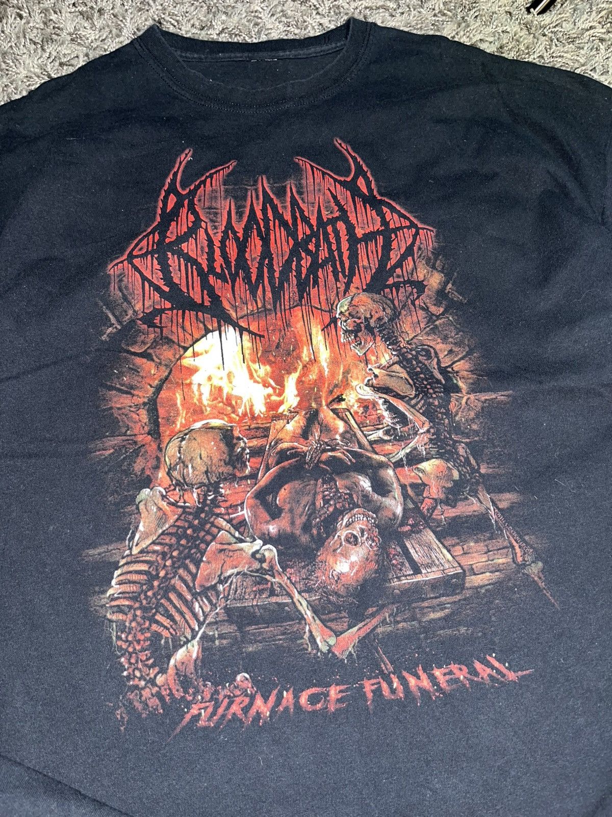 Band Tees RARE Bloodbath Death Metal Band Tee 00s Faded Size US XXL / EU 58 / 5 - 3 Thumbnail