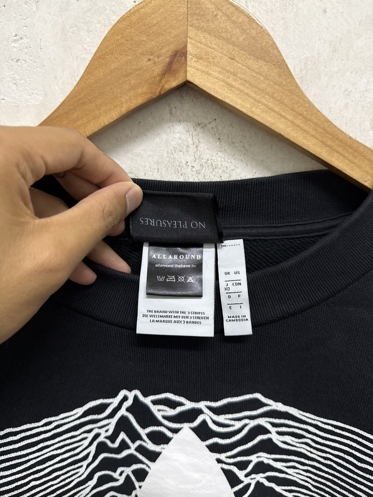 Adidas Adidas x Allaround No Pleasures Sweatshirt Size US XXL / EU 58 / 5 - 5 Thumbnail