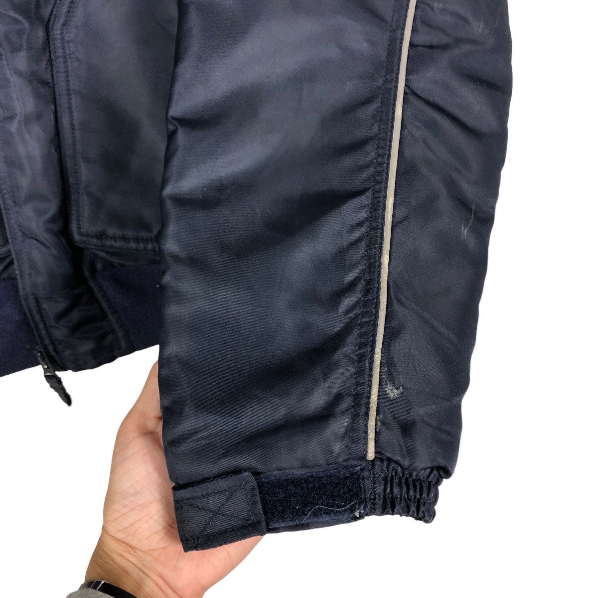 Japanese Brand 🔥Riot Riot Vintage Bomber Jacket Signal Logo Issey Miyake Size US L / EU 52-54 / 3 - 15 Thumbnail