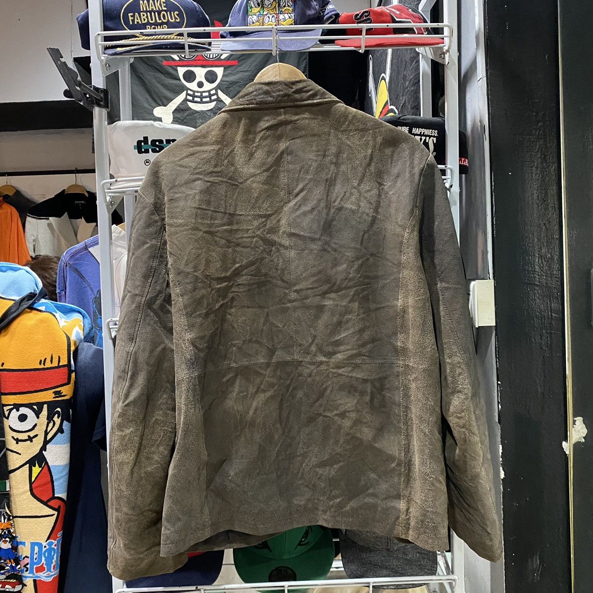 Boy London Rare Vintage 90s Boy London Suede Leather Jackets Size US L / EU 52-54 / 3 - 2 Thumbnail
