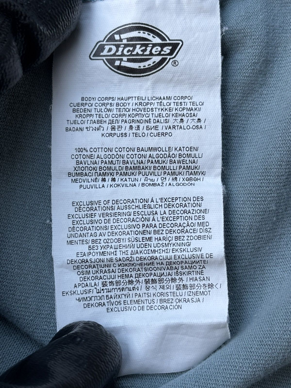 Dickies Dickies Charm Blue Pocket Tee Size US XXL / EU 58 / 5 - 5 Thumbnail