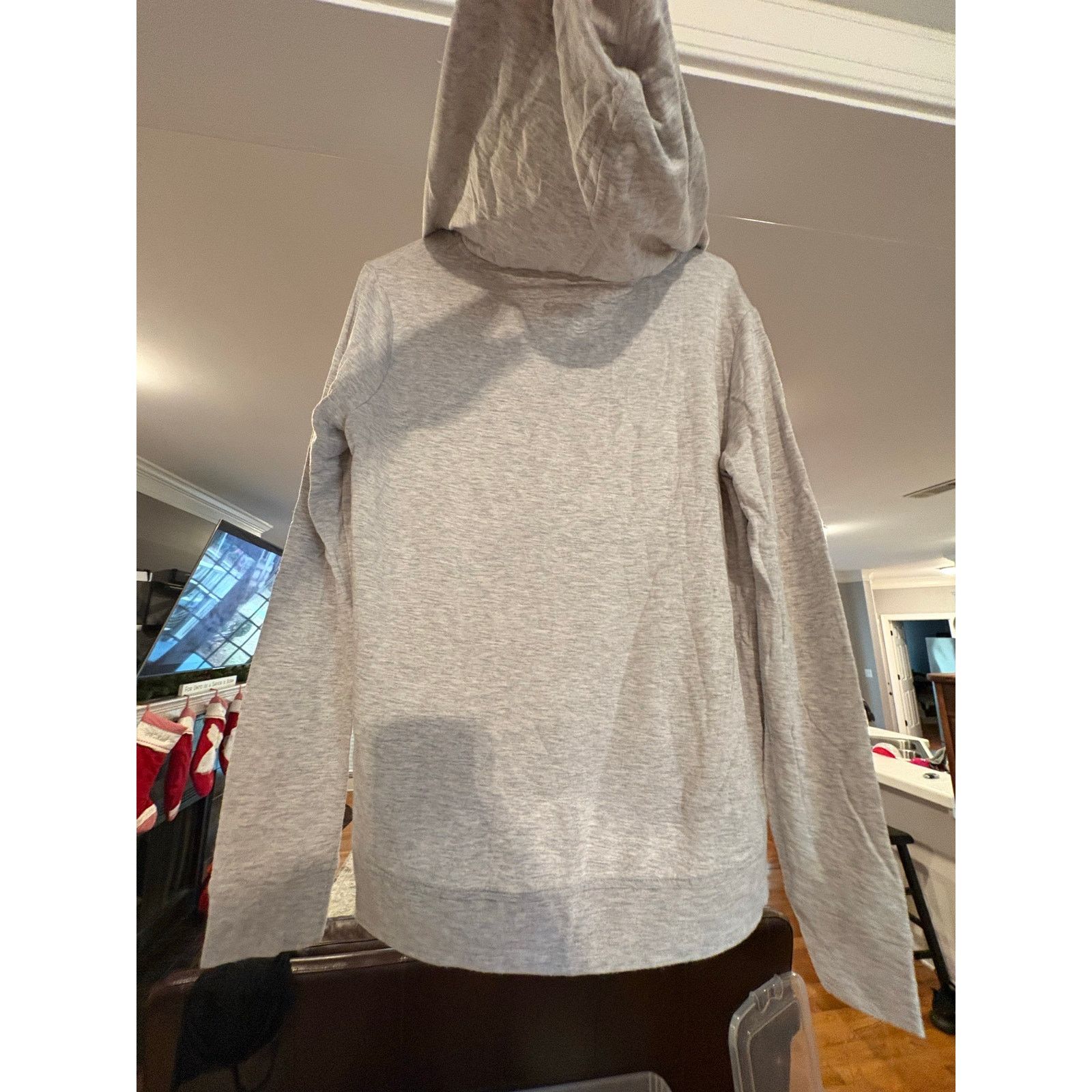 Lou & Grey Lou & Grey for LOFT Gray Hooded Pullover Women’s Small Size S / US 4 / IT 40 - 4 Thumbnail