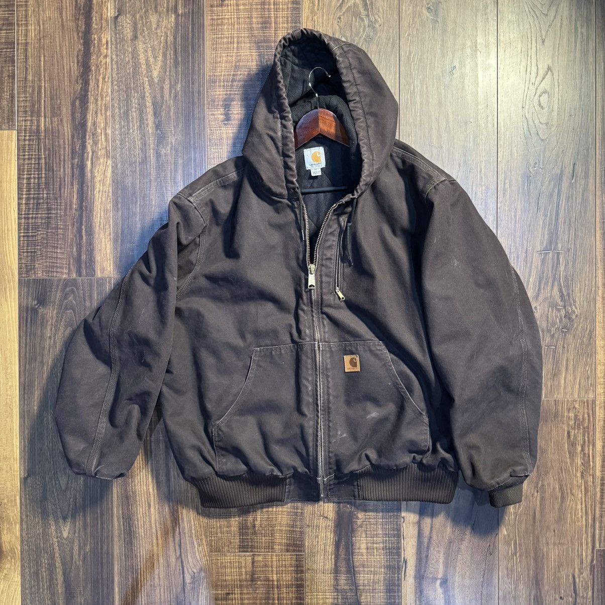 Carhartt Carhartt Vintage Denim Workwear Faded Boxy Coat Jacket Size US L / EU 52-54 / 3 - 1 Thumbnail