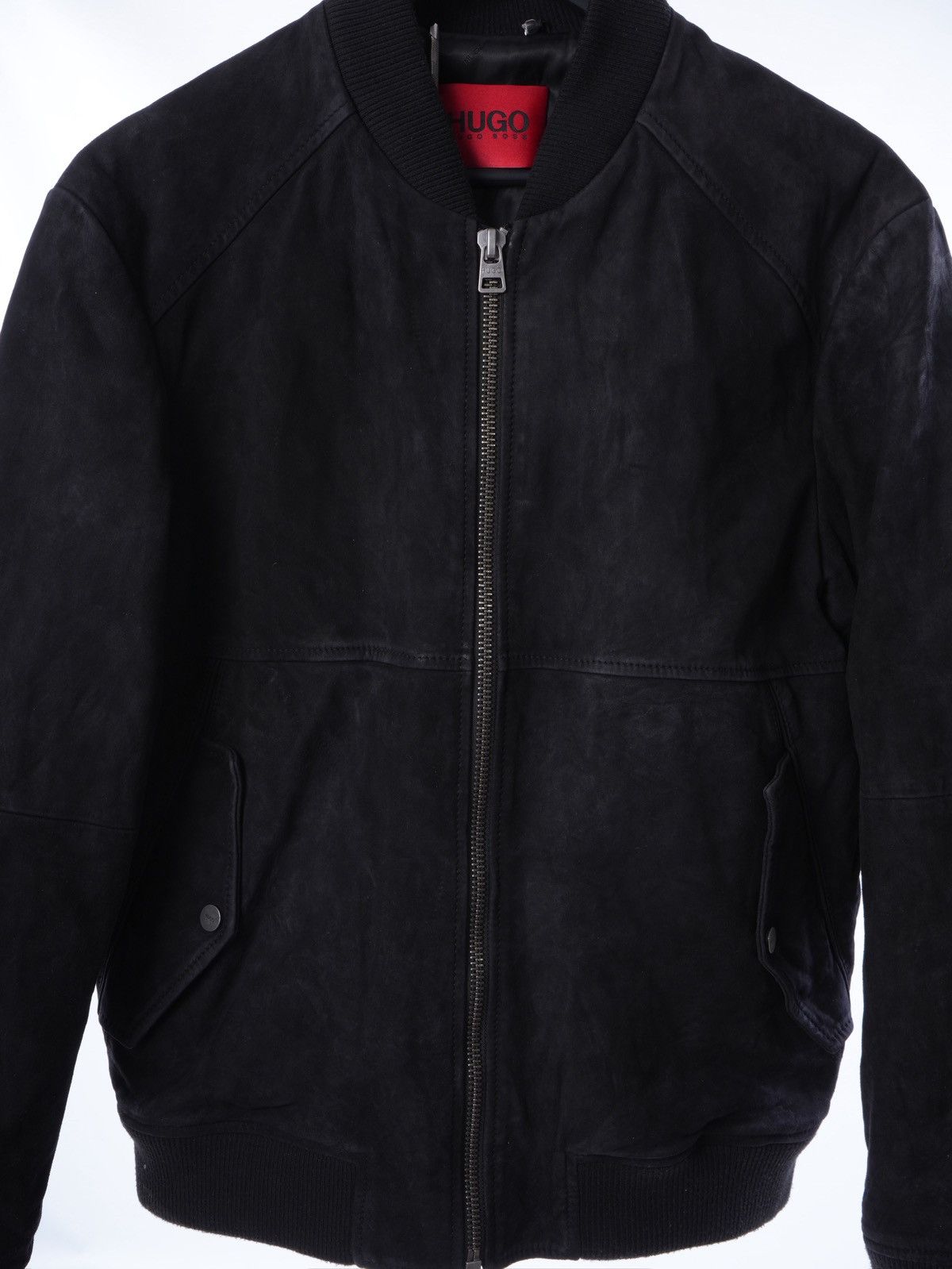 Hugo Boss Hugo boss Leather Suede Bomber Jacket M Size US M / EU 48-50 / 2 - 2 Thumbnail