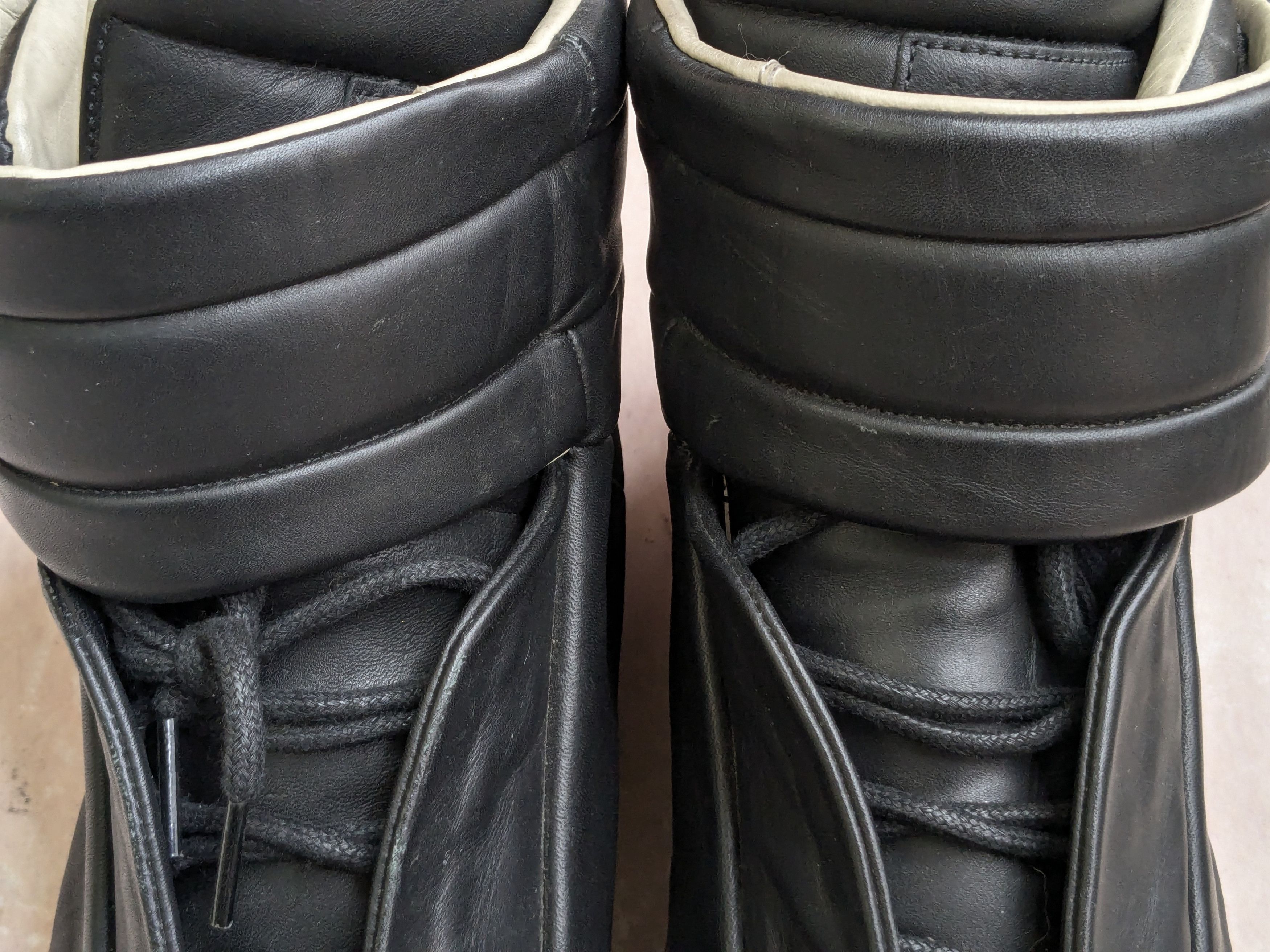 Maison Margiela Maison Margiela Future Black Red 12 45 High Tops Leather Size US 12 / EU 45 - 7 Thumbnail