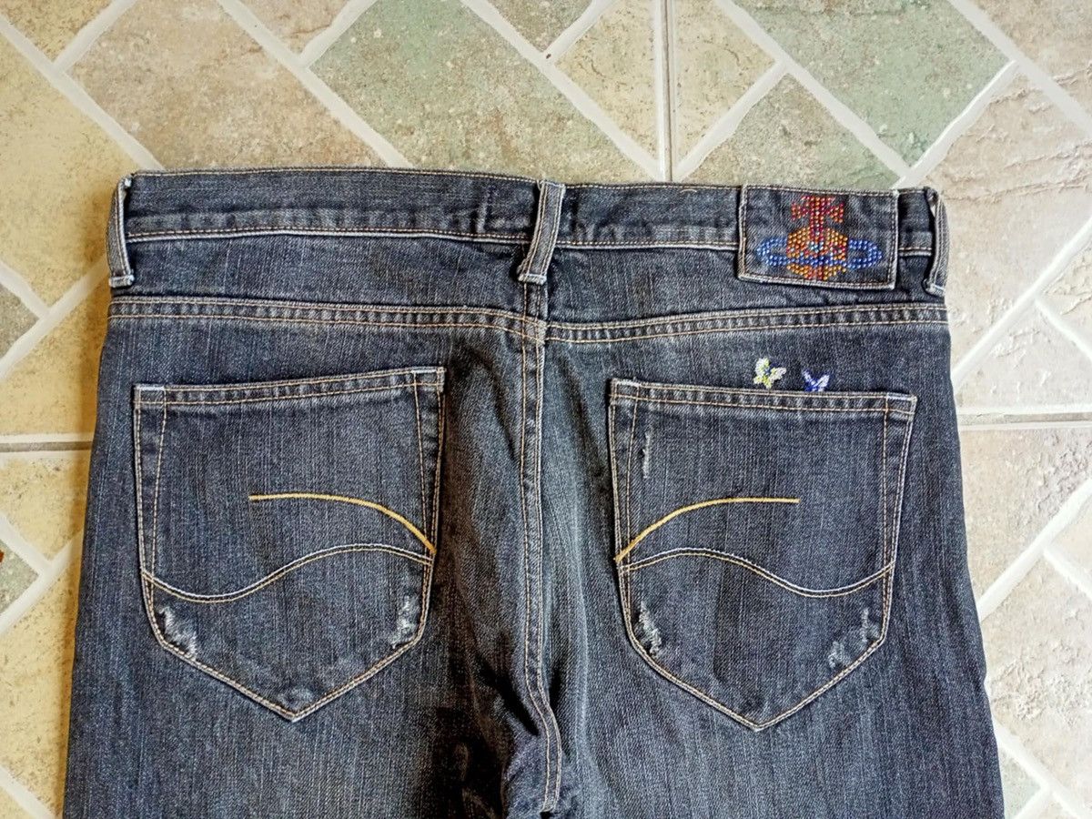 Lee × Vintage × Vivienne Westwood VIVIENNE WESTWOOD ANGLOMANIA X LEE SELVEDGE DENIM PANTS Size US 32 / EU 48 - 5 Thumbnail