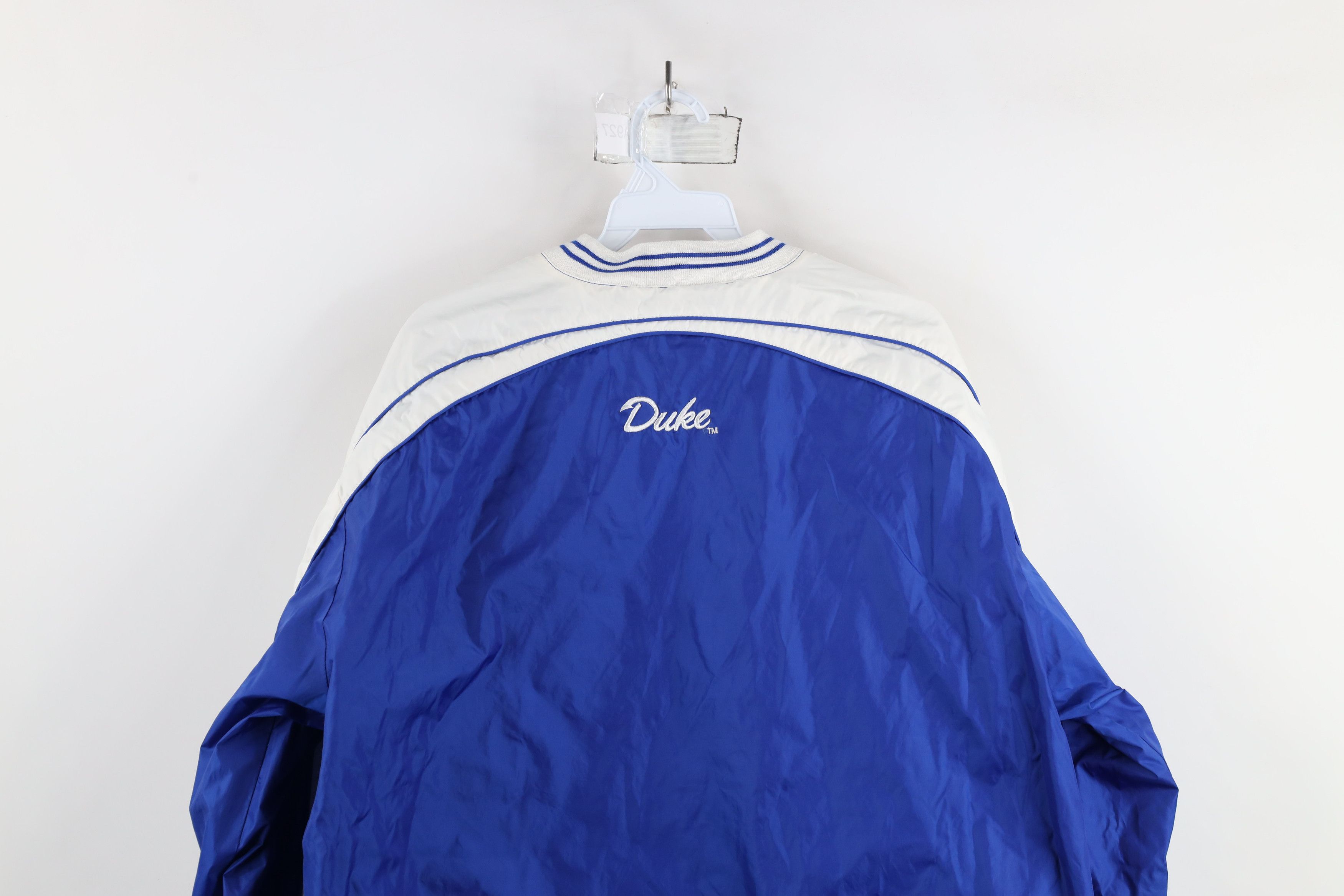 Vintage Vintage 90s University Lined Pullover Windbreaker Jacket Size US L / EU 52-54 / 3 - 13 Thumbnail
