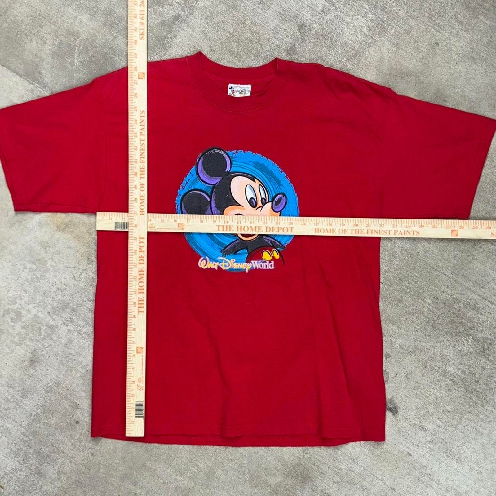 Disney Vintage disney world mickey mouse 1990s t-shirt Size US L / EU 52-54 / 3 - 2 Thumbnail