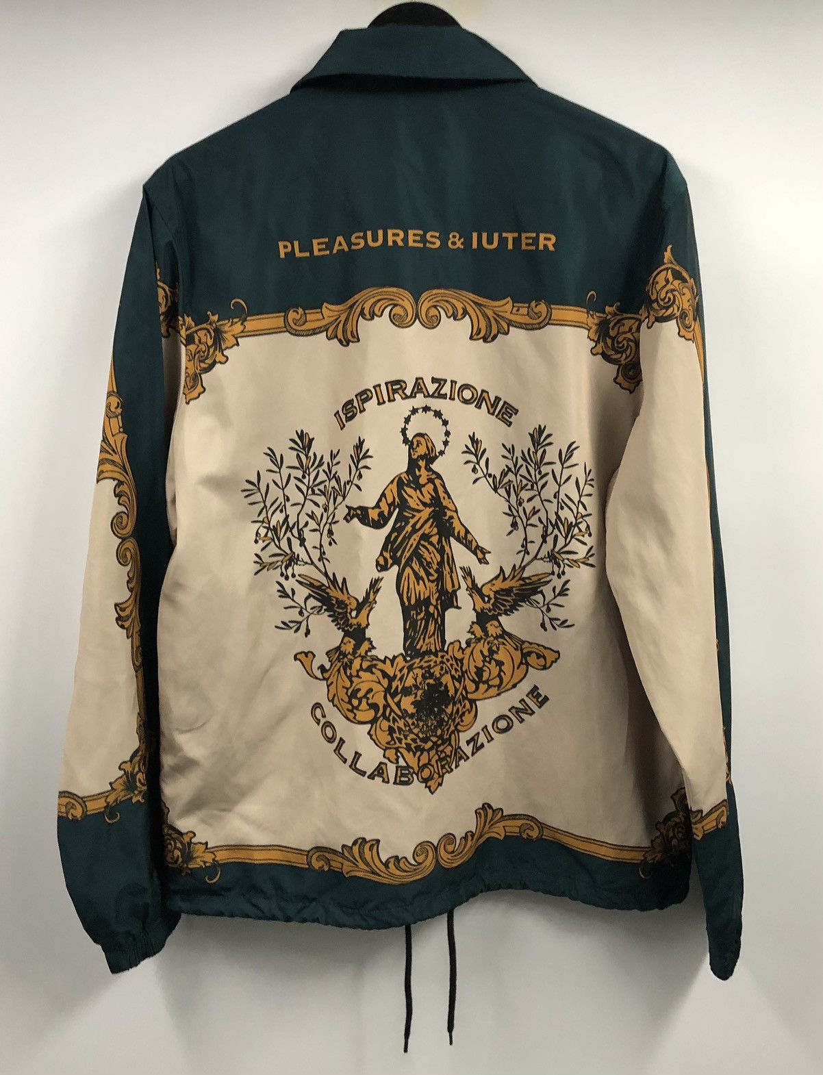 Pleasures Iuter Lorenzo Green Coach Jacket Medium