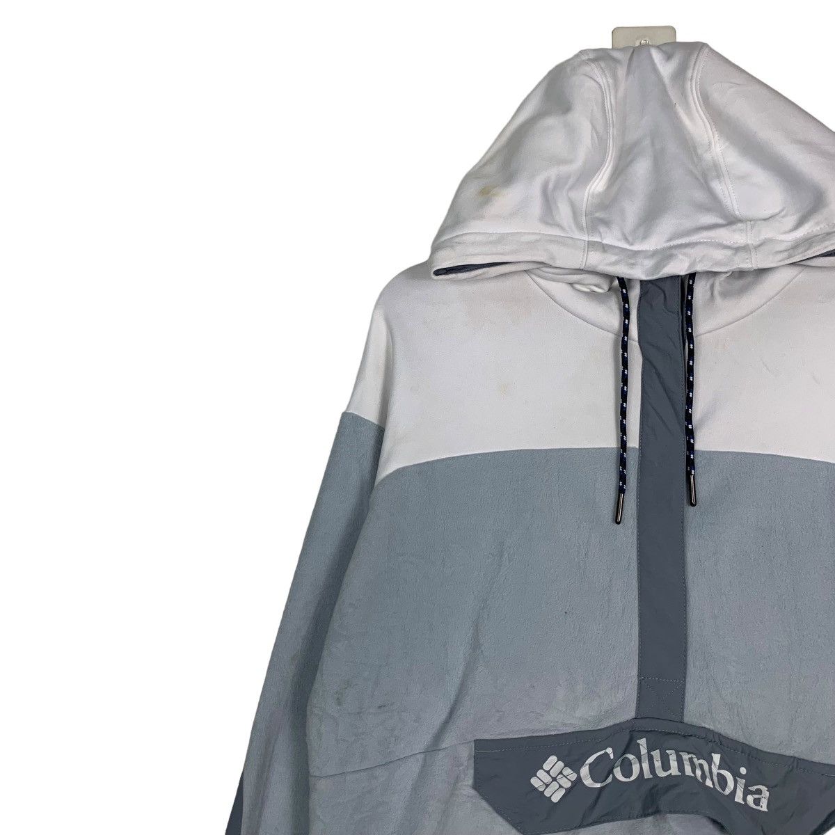 Columbia COLUMBIA Big Logo Half Button Fleece Hoodies #0007-C1 Size US XL / EU 56 / 4 - 6 Thumbnail